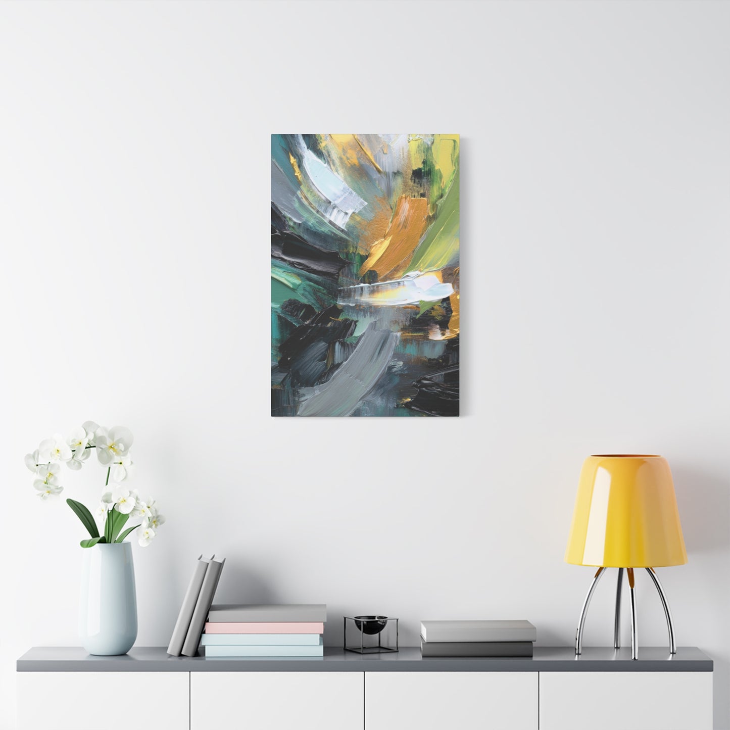 Abstract Oil Painting Print Canvas 20x24,20x30,24x30 24x32,24x36,30x40 32x48,36x48,40x60 Pine-Wood Inner Frame ABS-80