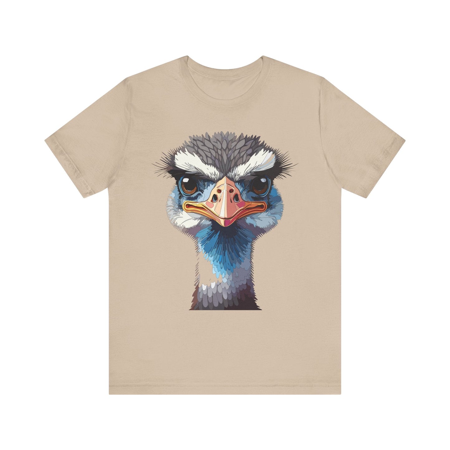 Unisex Animal Tee Shirt With Wildlife Art Design For Men And Women Gildan Softstyle 64000