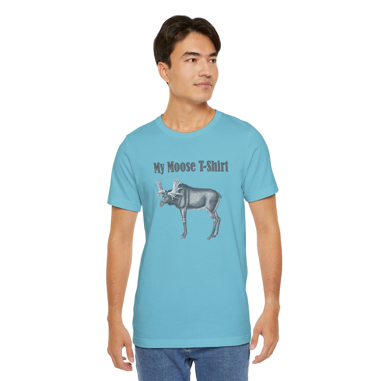 Unisex Cotton Tee Shirt with animals Print