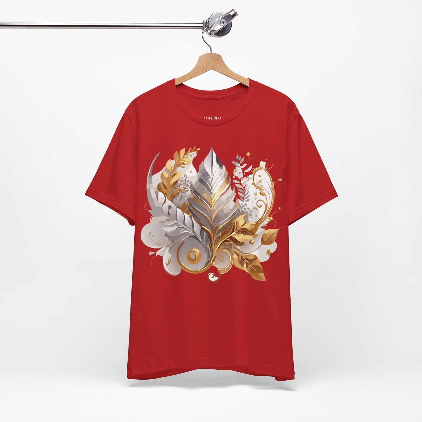 Jewelry Graphic Unisex 100 Cotton Vintage Treasure Art T-Shirt 1