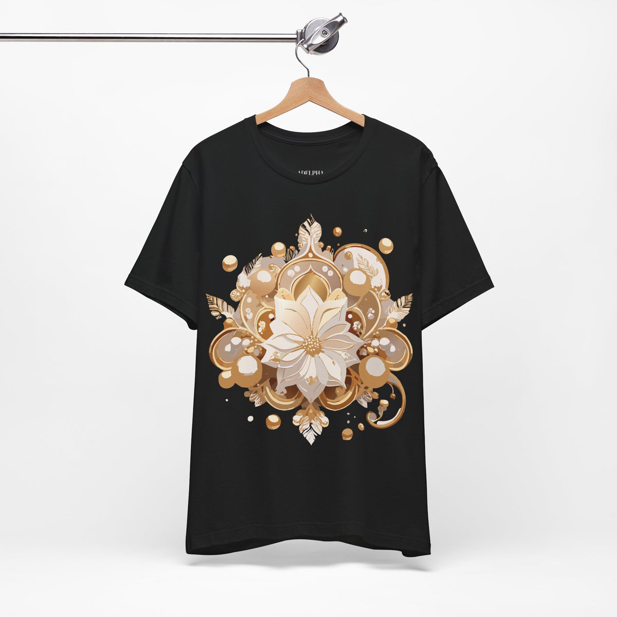 Jewelry Graphic Unisex Cotton Bella+Canvas Tee with Art Design n125