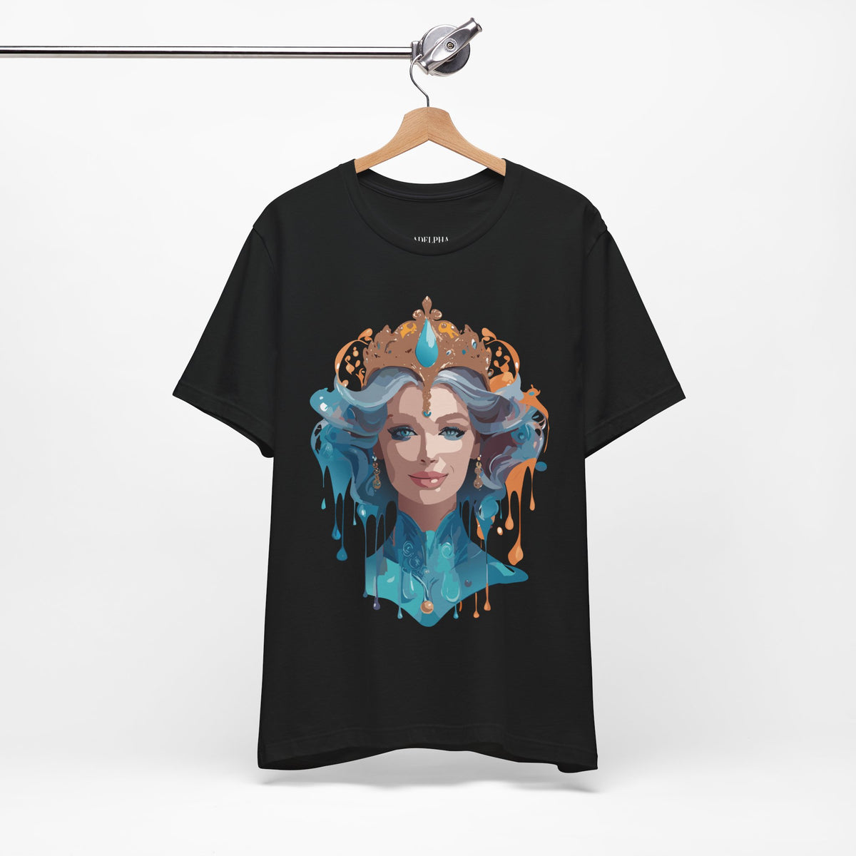 Queen Graphic Unisex Cotton Bella+Canvas Tee with Art Design m176
