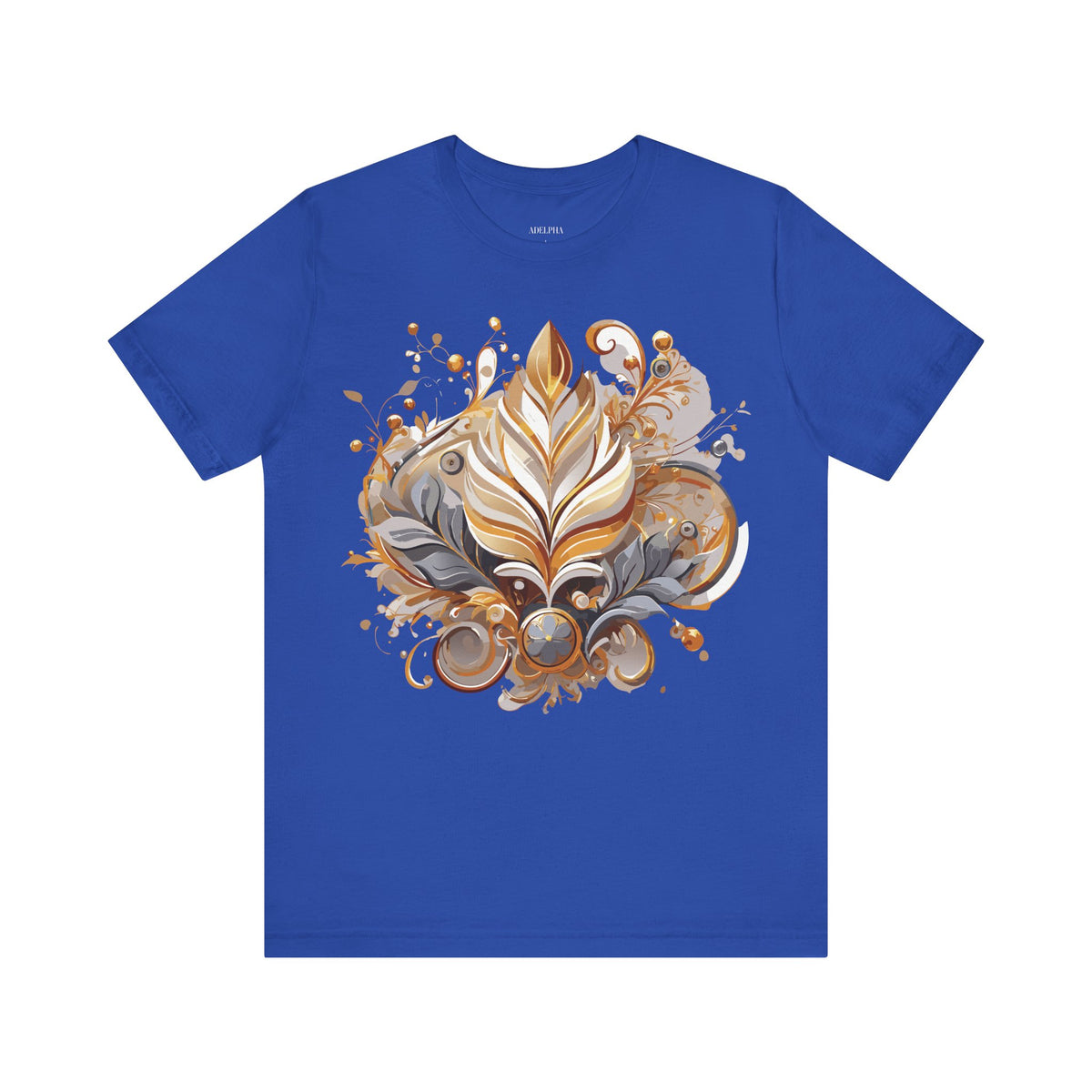 Jewelry Graphic Unisex Cotton Bella+Canvas Tee with Art Design n139