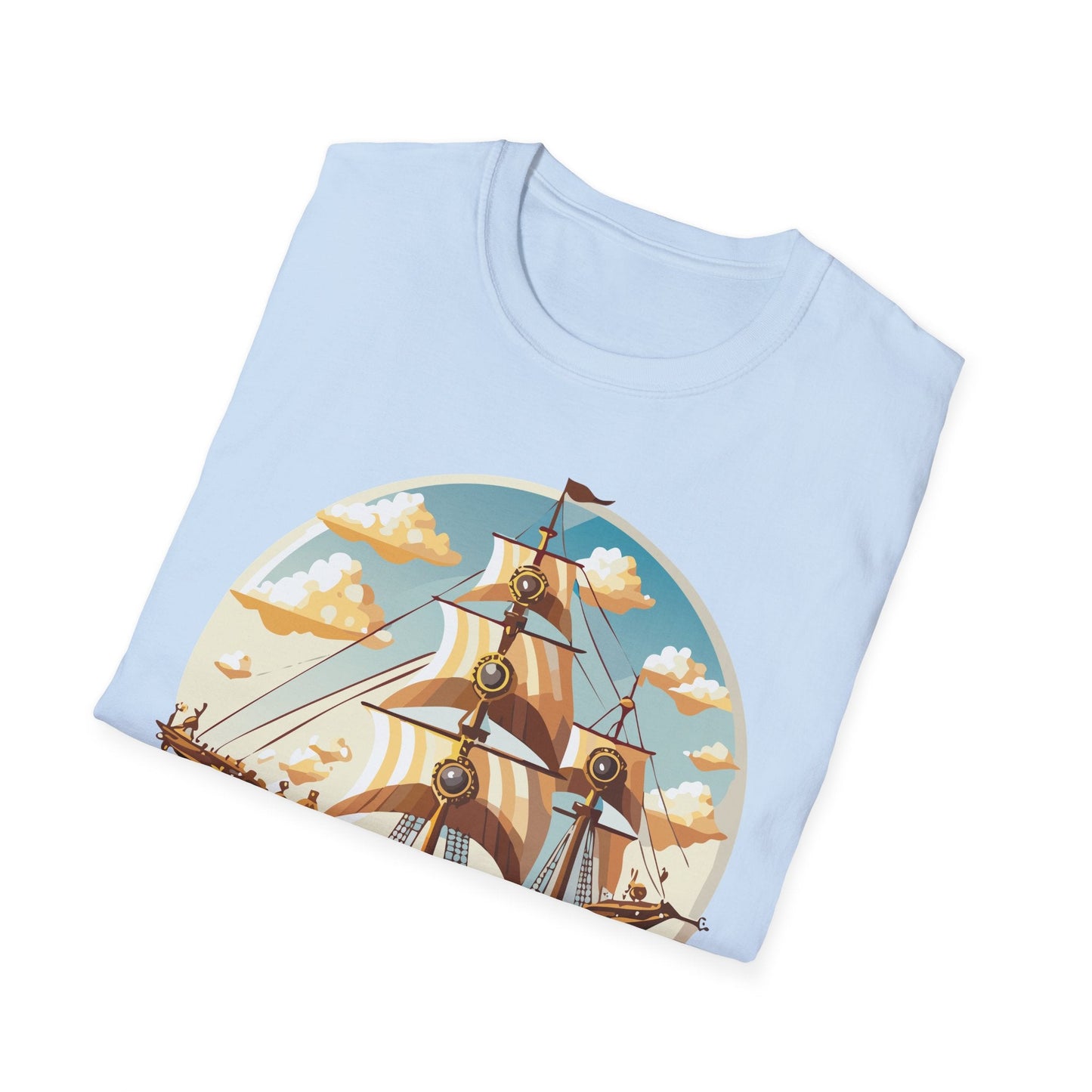 Ship T Shirt Frigate T Shirt Vessel Tee Gildan Softstyle 64000 Unisex Cotton Comfort
