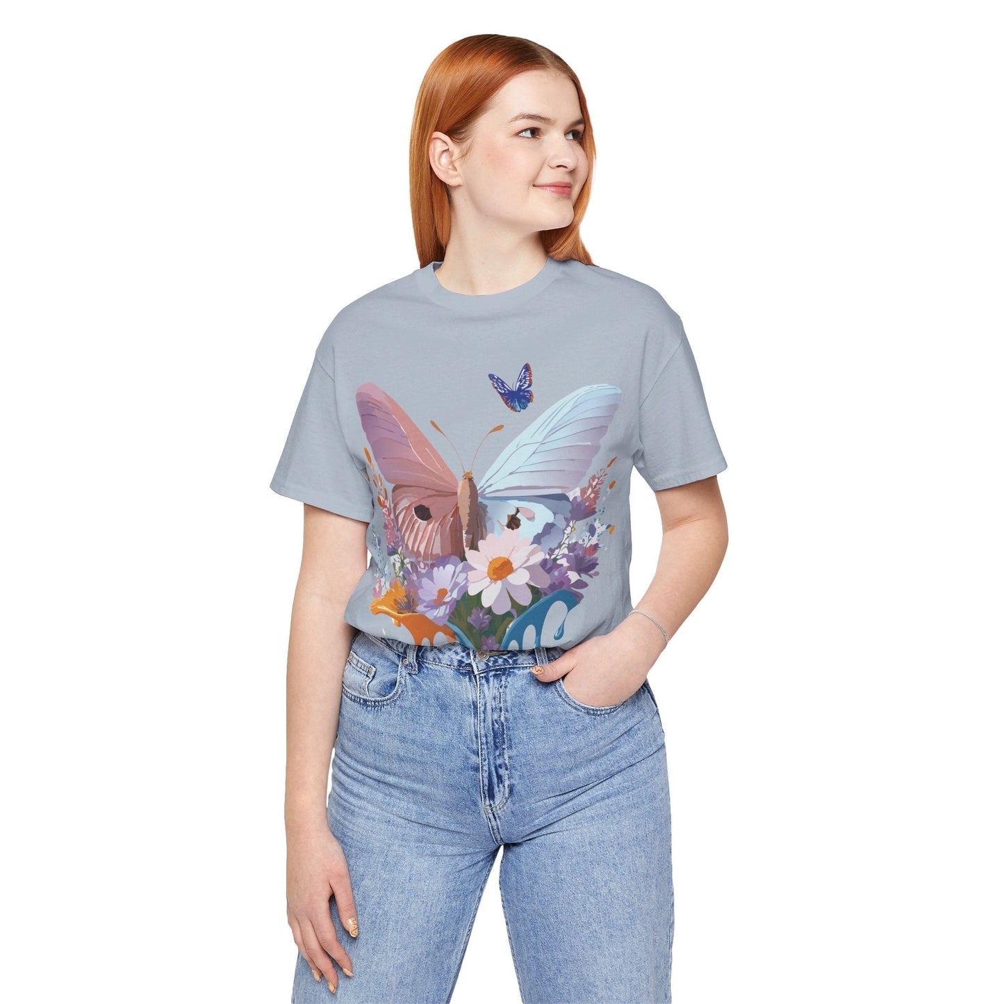 Adelpha Butterfly Graphic Tee Unisex Short Sleeve Vintage Inspired Artwork