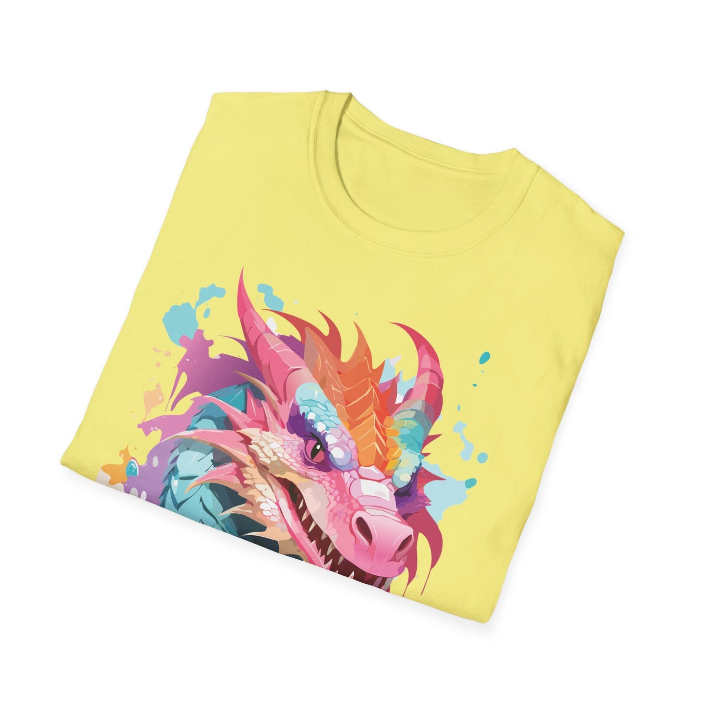 Dragon T Shirt Unisex Dragon Graphic Tee Softstyle 64000 Lightweight Comfort Durable Breathable