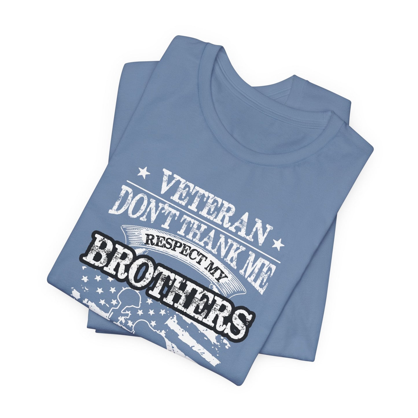 Army Veteran Patriotic Graphic Design Unisex Cotton T-Shirt v60
