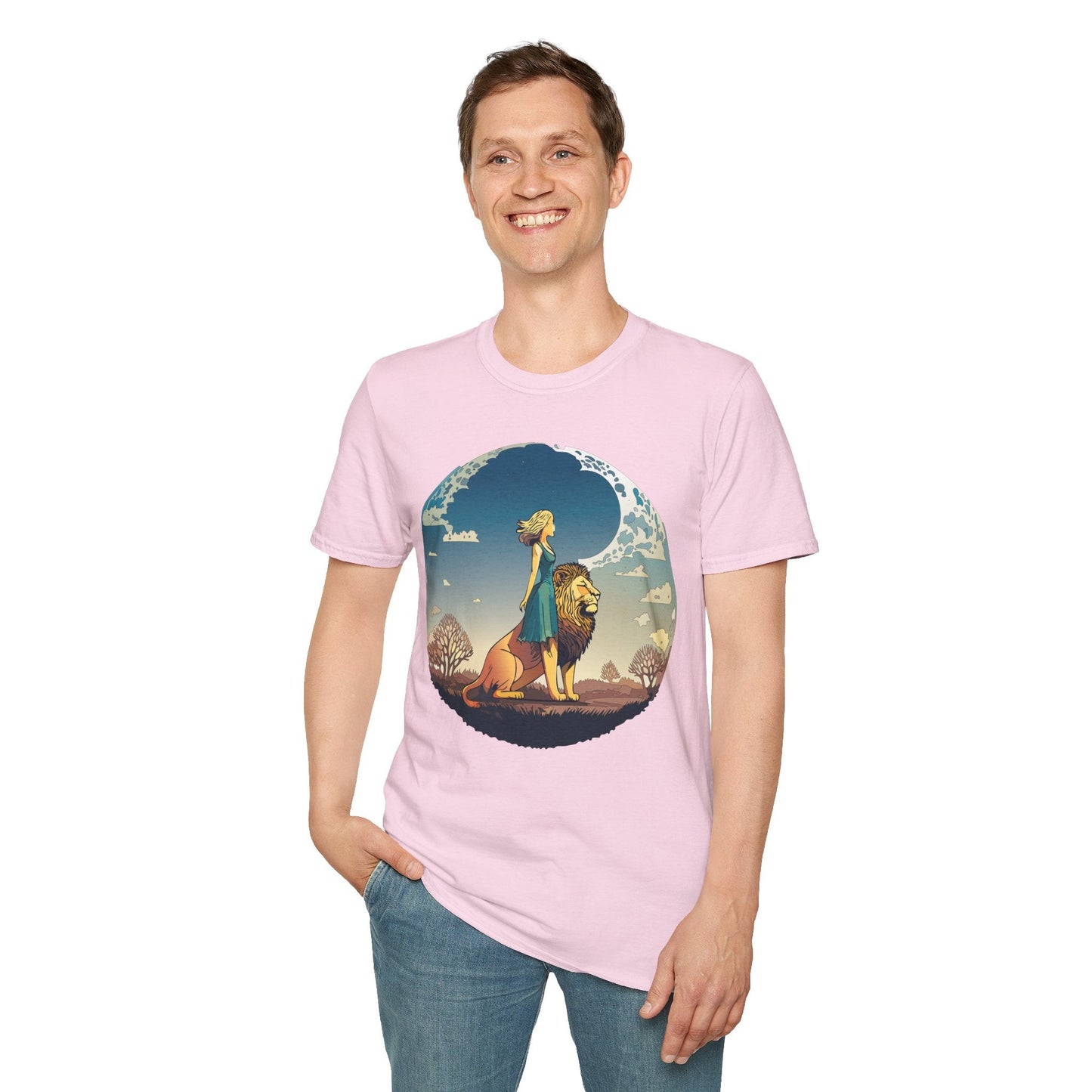 Womens Graphic T Shirt Art Design Tee Softstyle 64000 100 Percent Cotton Unisex Comfort