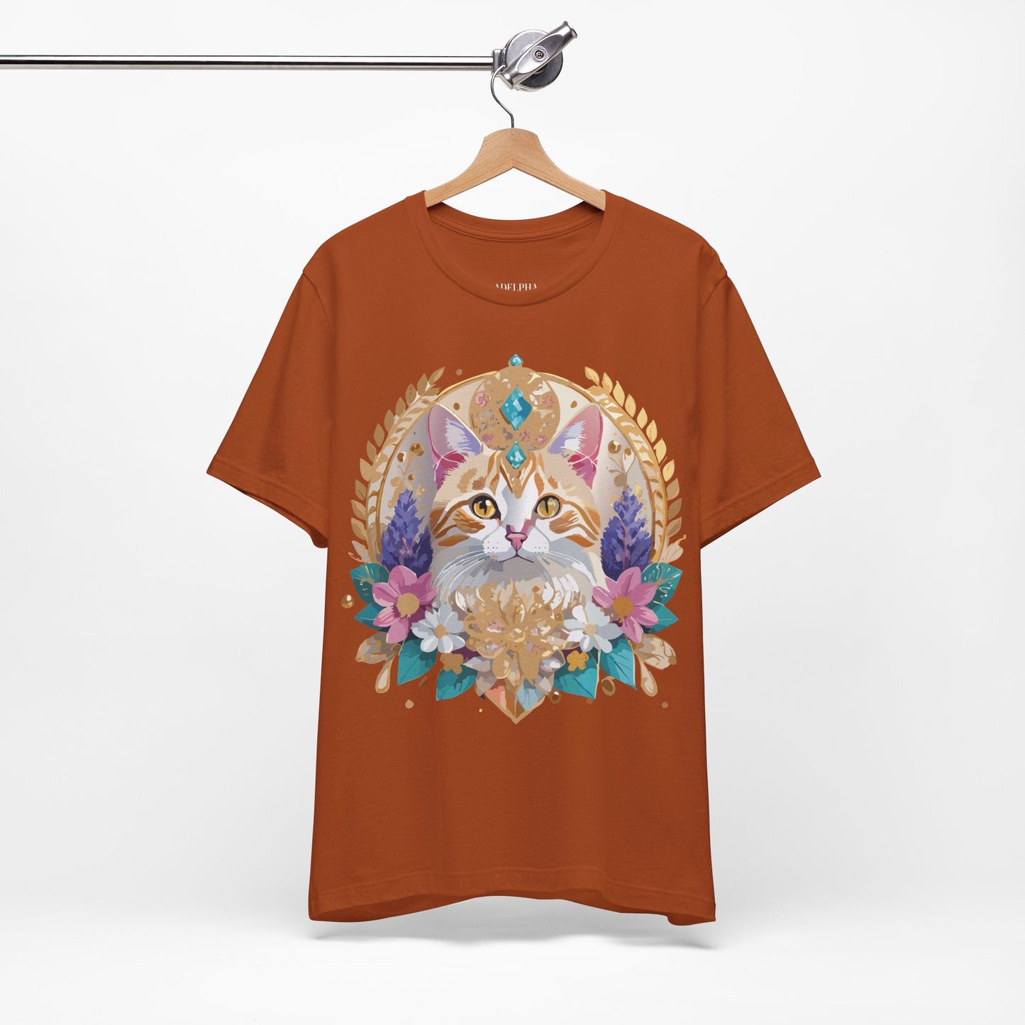 Medallion Graphic Unisex 100 Cotton Vintage Animal Medal Artwork Tee 10