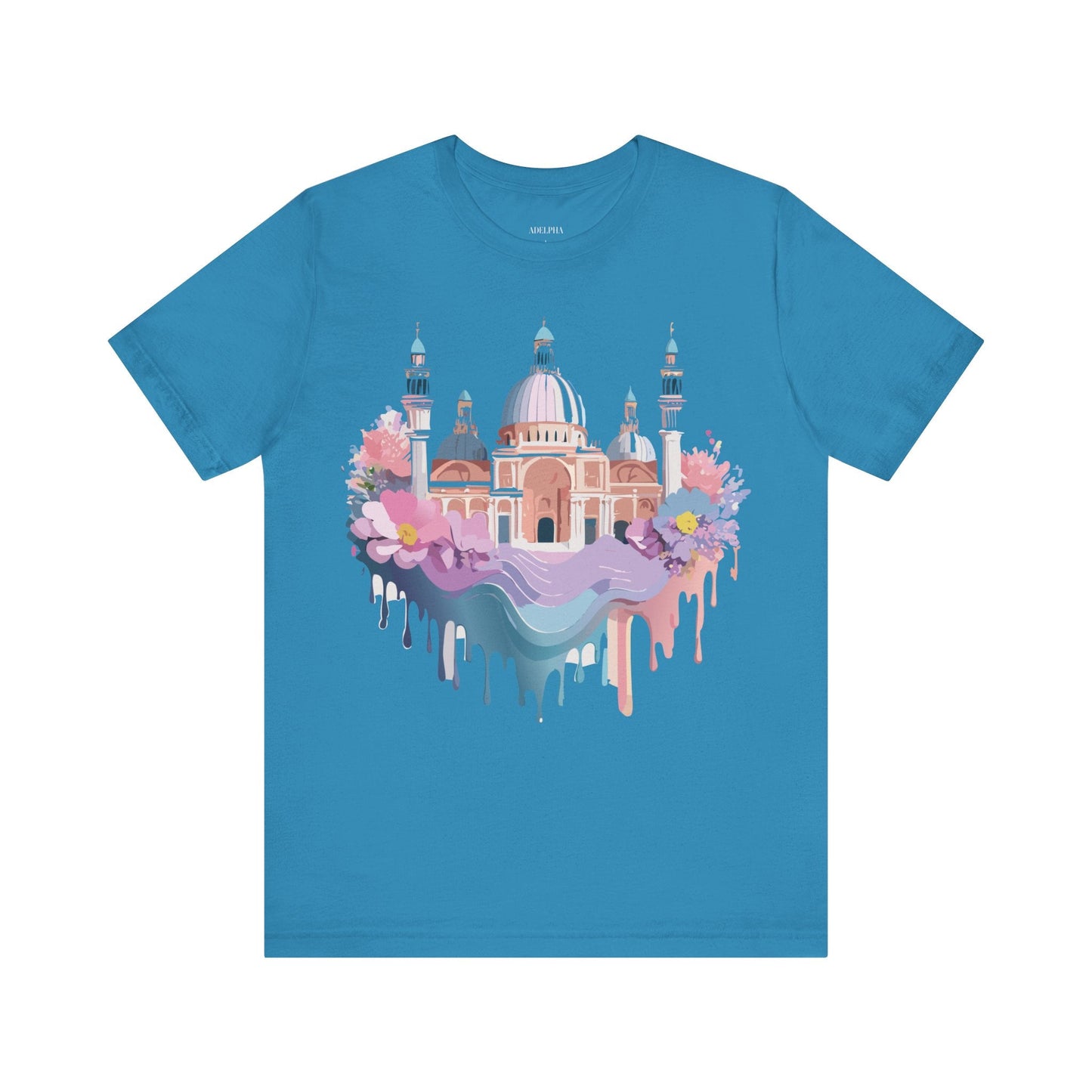 Venice Tourist Shirt Graphic Tee Unisex Jersey Short Sleeve Casual Wear Adelpha Artwork