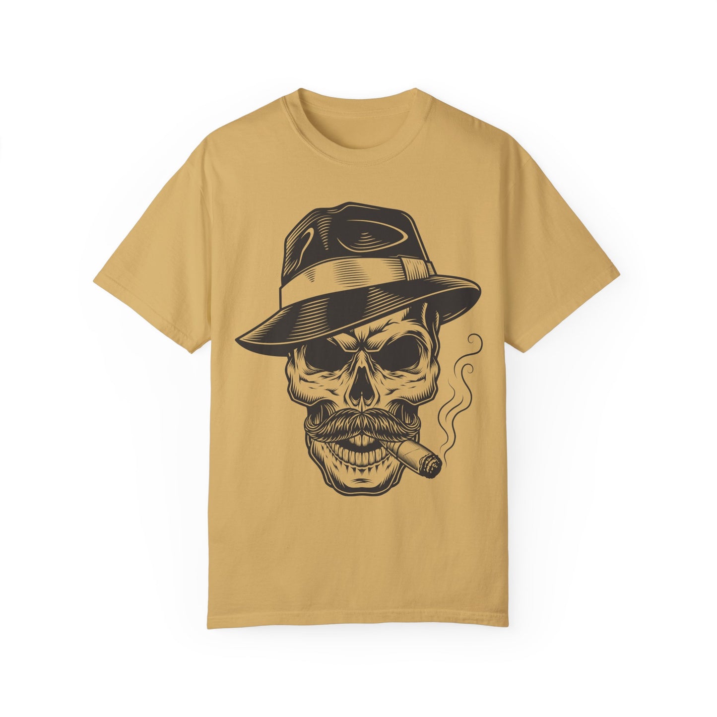 Unisex Cotton Tee Shirt with Skull