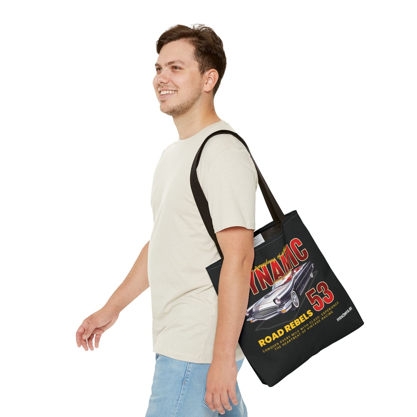 Classic Vintage Car Canvas Tote Bag By Retro2Nova Durable Everyday Carry For Work
