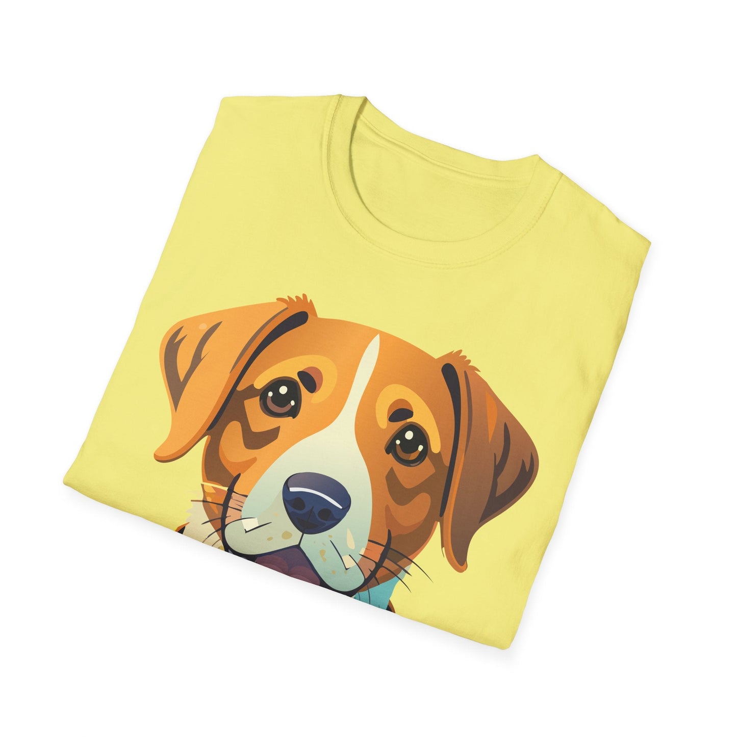 Dog Shirt Unisex Animal Tee Gildan Softstyle 64000 Cotton Tee