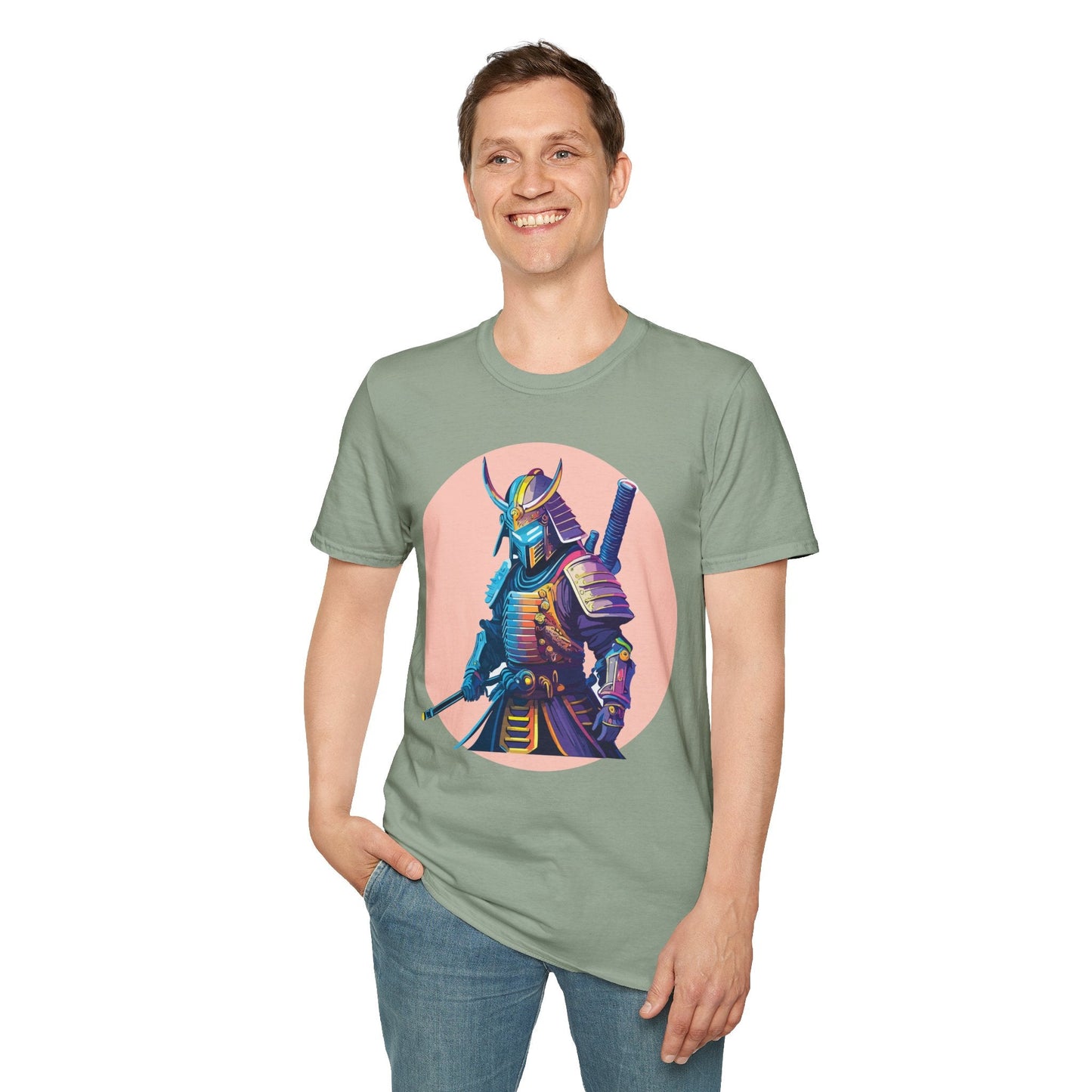 Samurai Shirt Unisex Gildan Softstyle Cotton Tee For Everyday Comfort And Style All Day