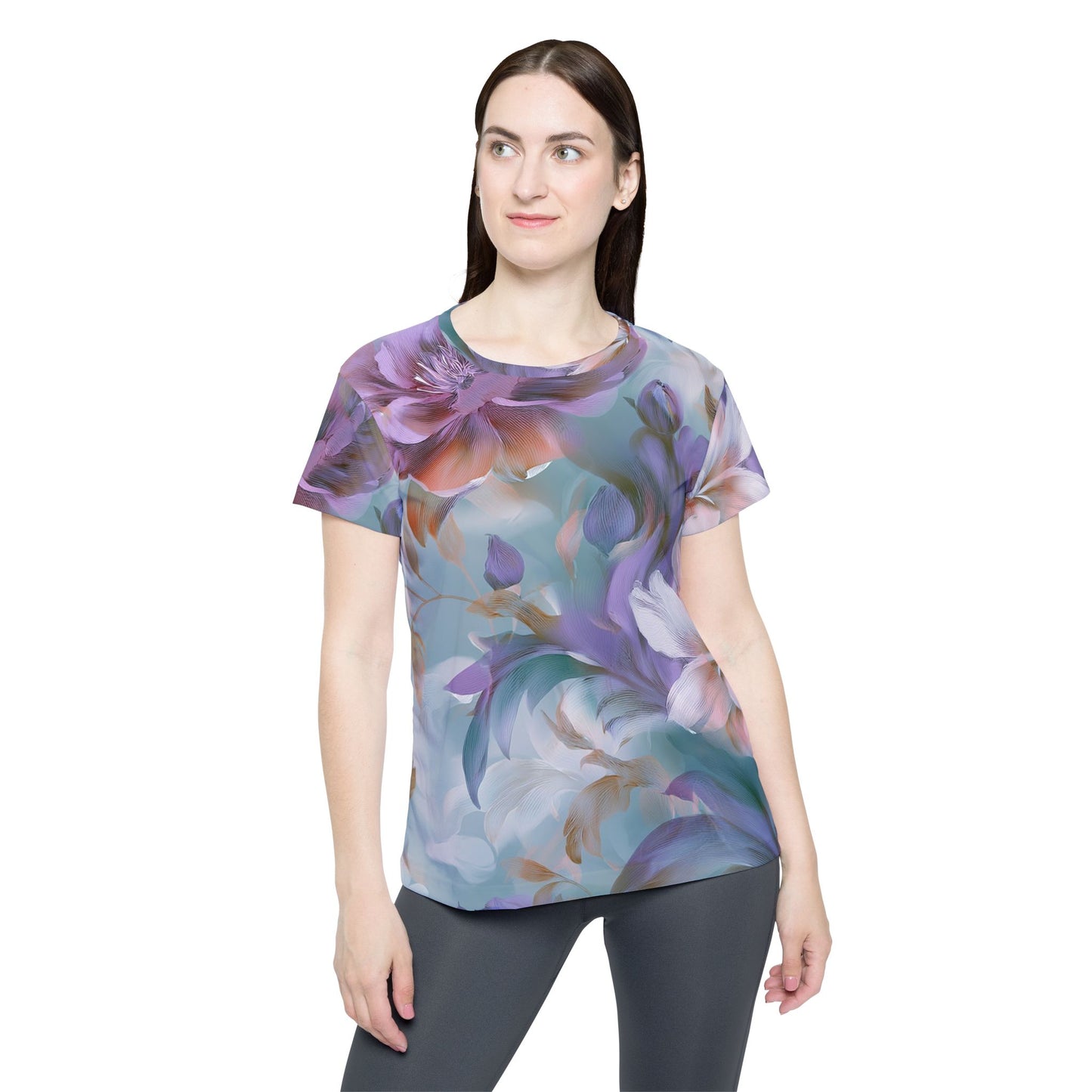 Floral Print Shirt, Shirt with Flowers