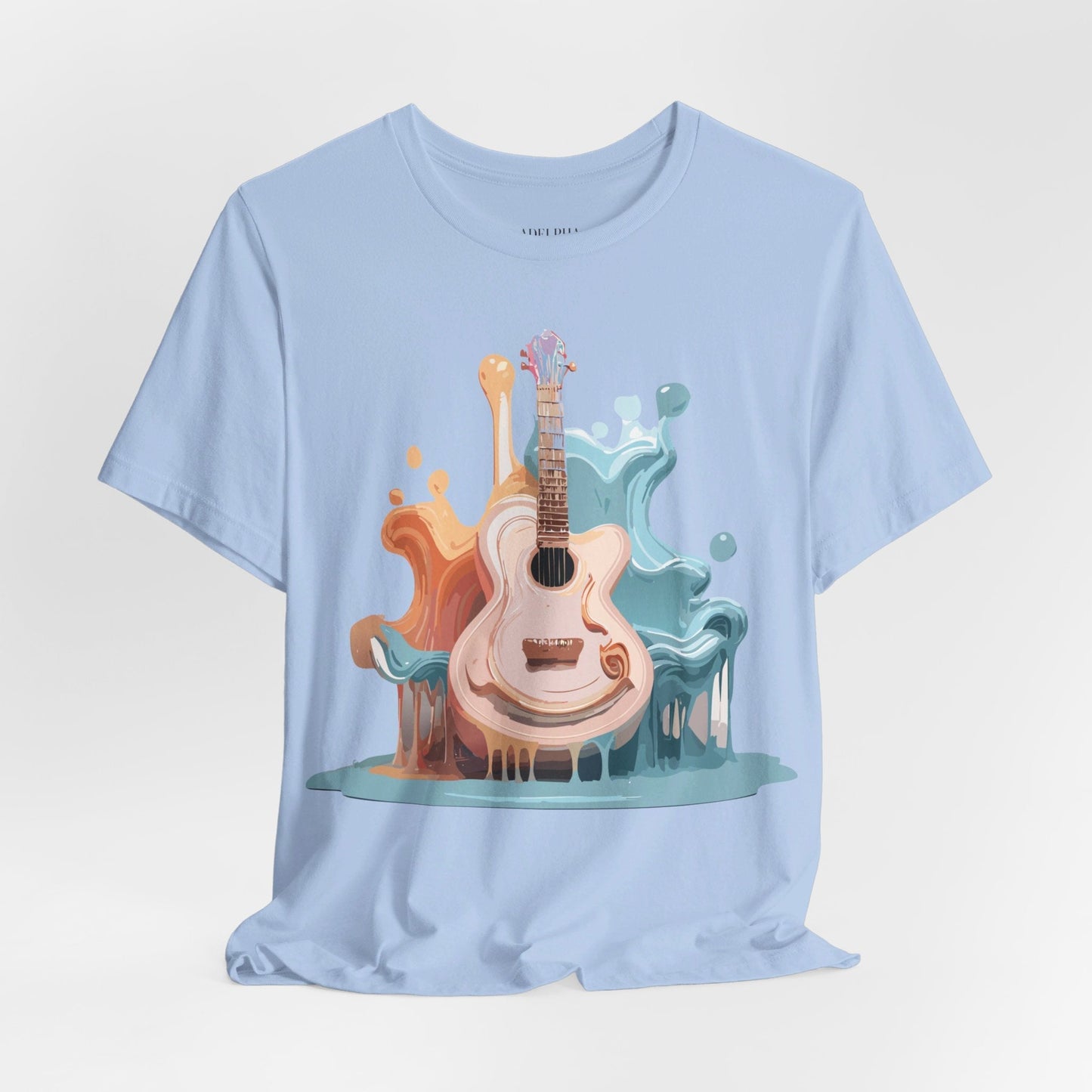 Music Graphic T Shirt Unisex Jersey Short Sleeve Adelpha Art Design Tee Vintage Inspired Artwork