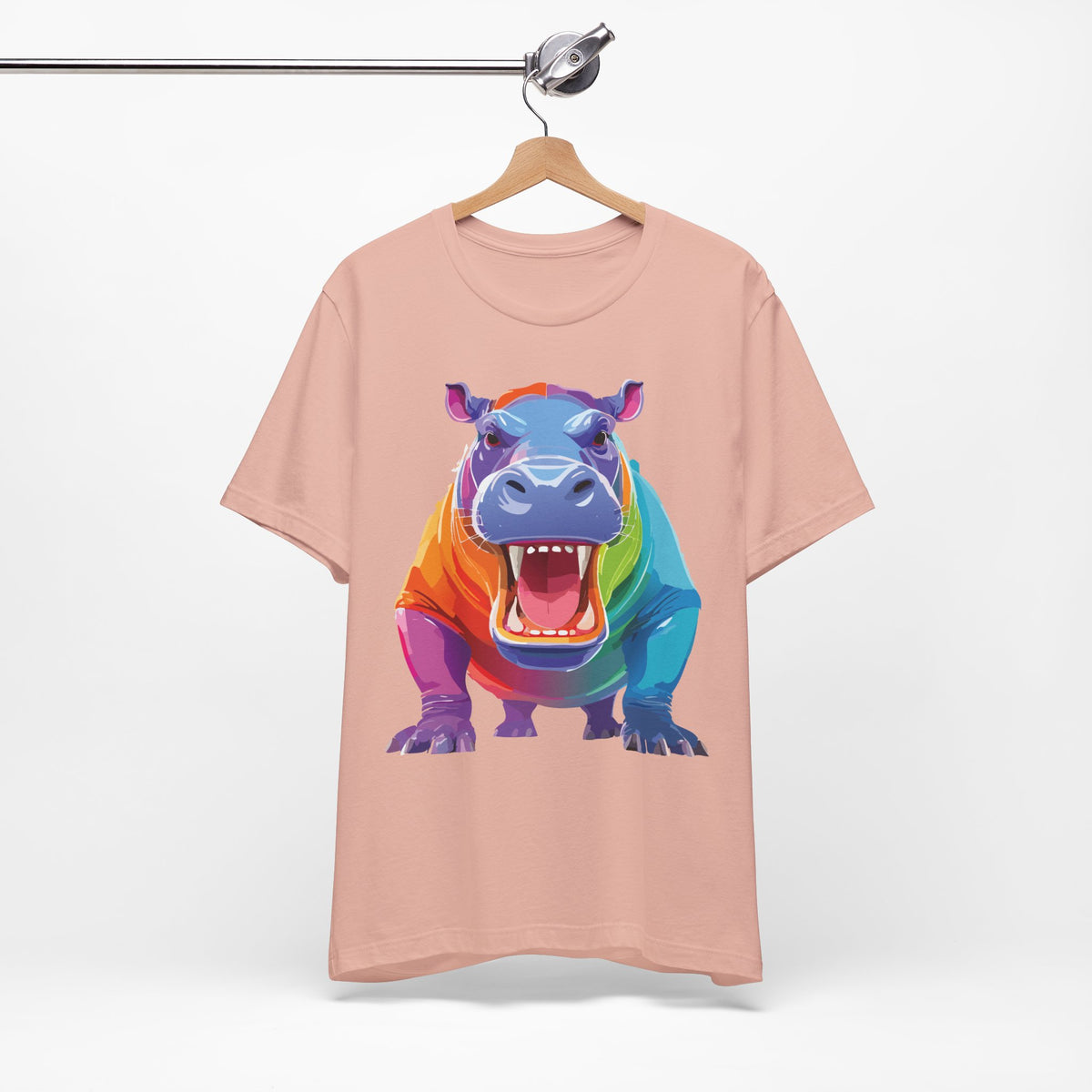 Wild Animals  Graphic Unisex Cotton Bella+Canvas Tee with Art Animal Design ab50