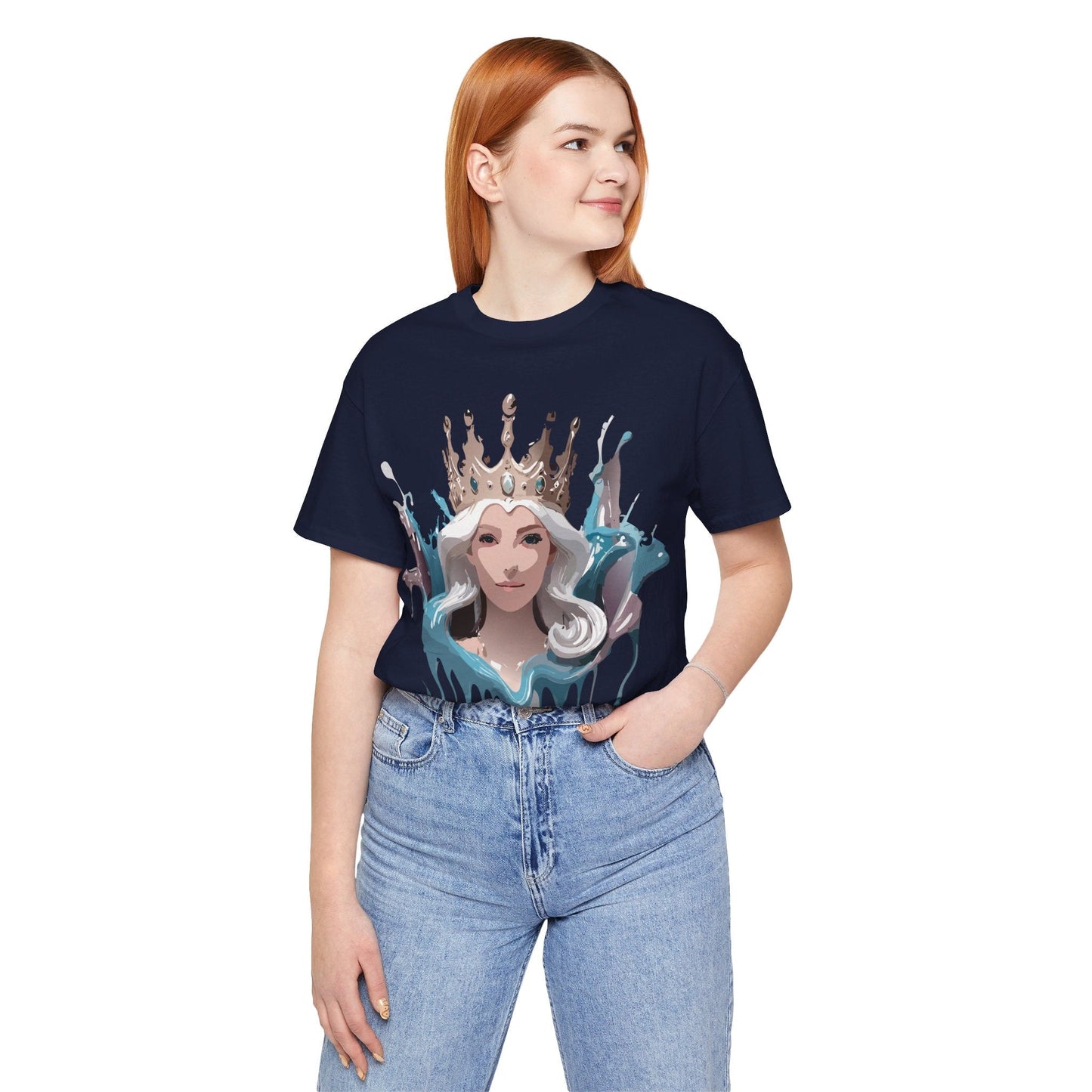 Queen Graphic T Shirt Unisex Vintage Inspired Adelpha Artwork Premium Cotton Tee For Everyday Wear