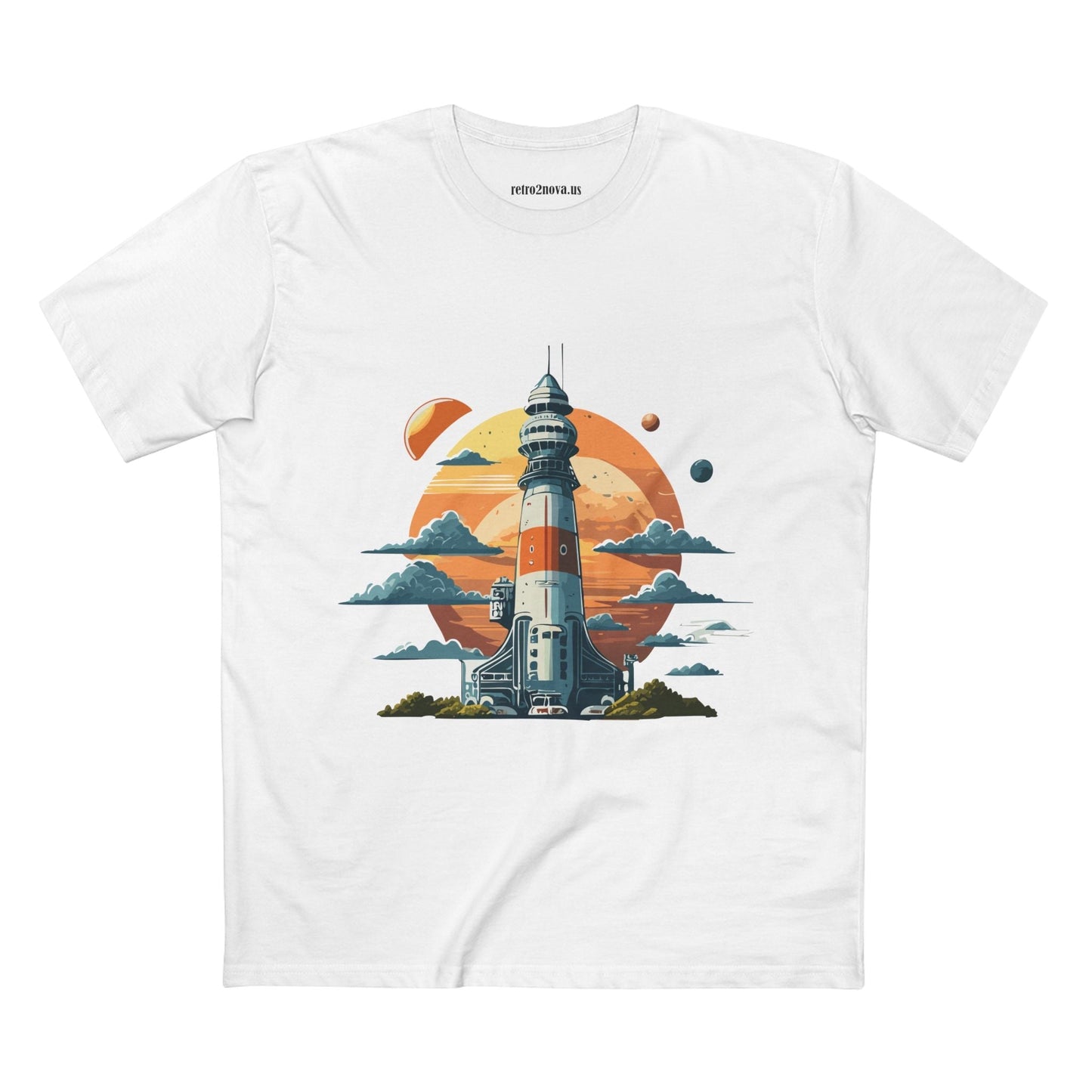 Cosmos Shirt CS3 Unisex Premium Cotton Tee With Original Art Design By Retro2Nova
