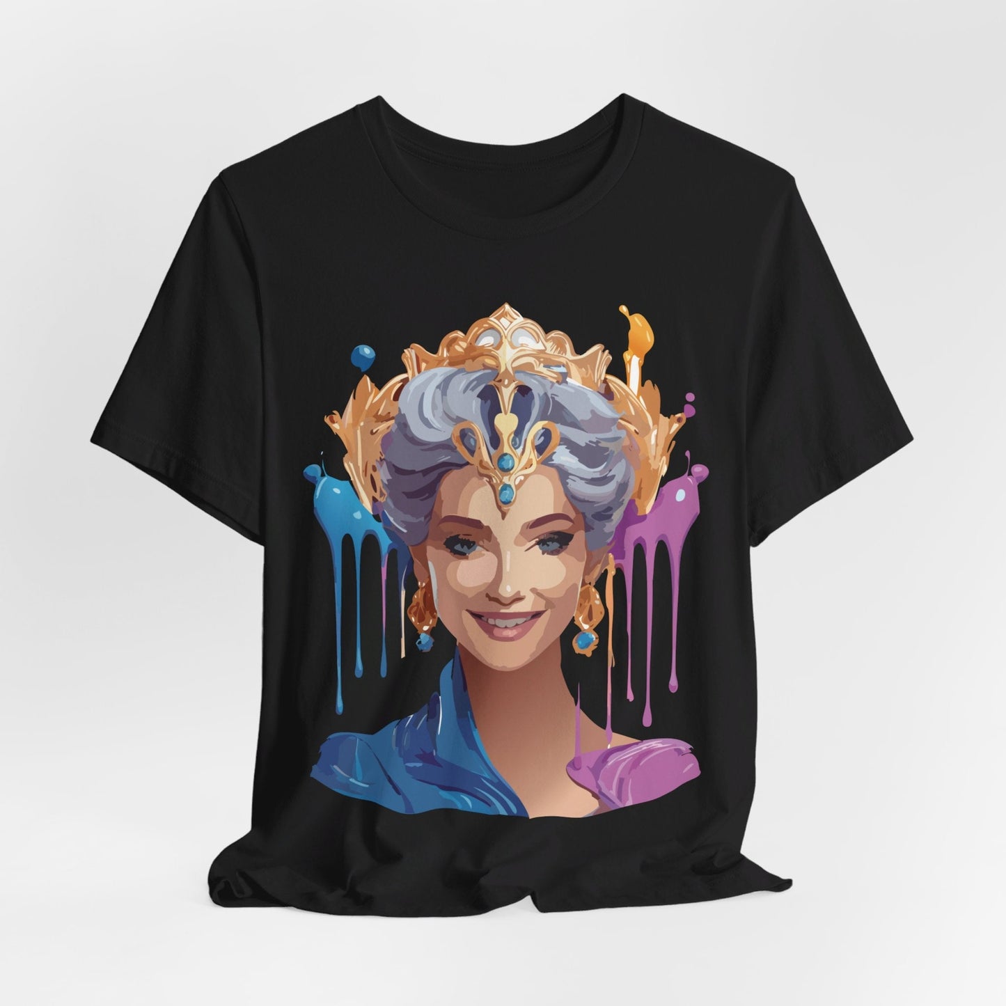 Queen Woman Portrait Graphic Unisex 100 Cotton Vintage Artwork Tee 18