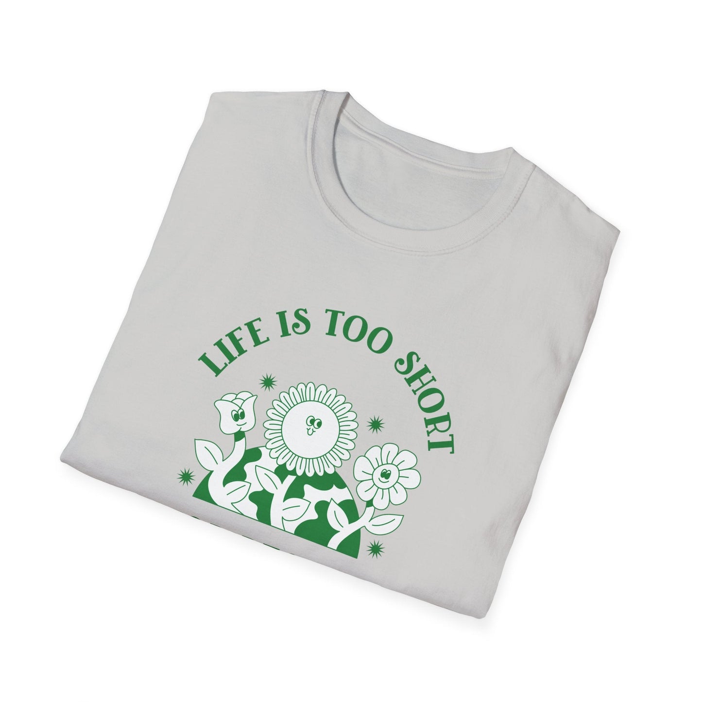Positive Slogan T Shirts With Positive Words Tee Shirt Good Quotes Unisex Gildan Softstyle 64000 100 Percent Cotton