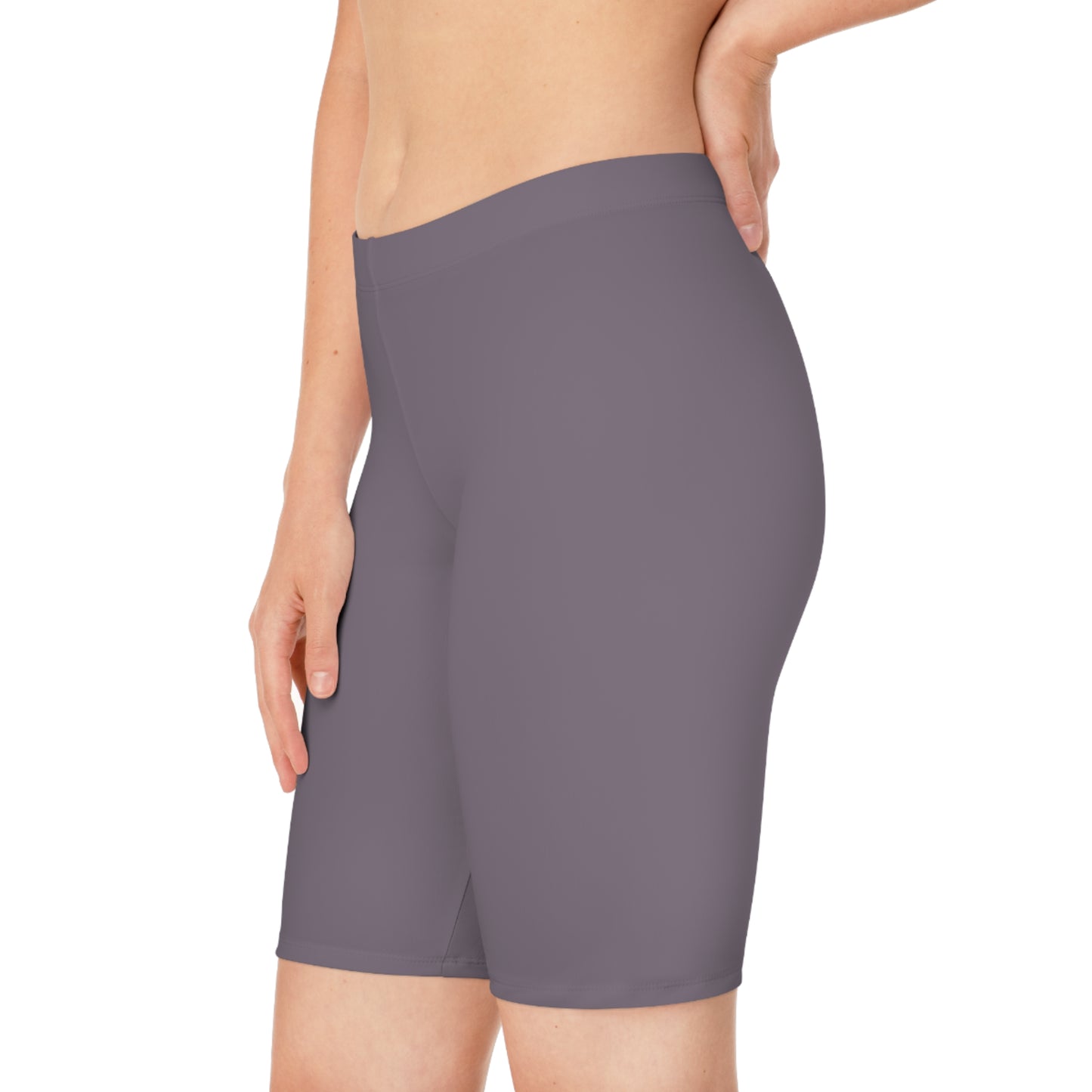 Purple Color Biker Shorts, Purple Biker Shorts 5