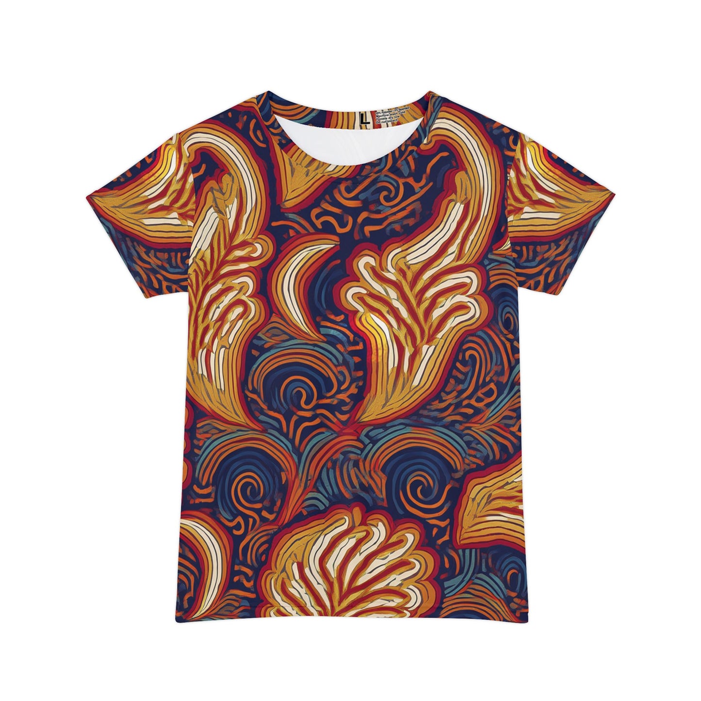 Abstract Print Shirt, Shirt with Abstract Print