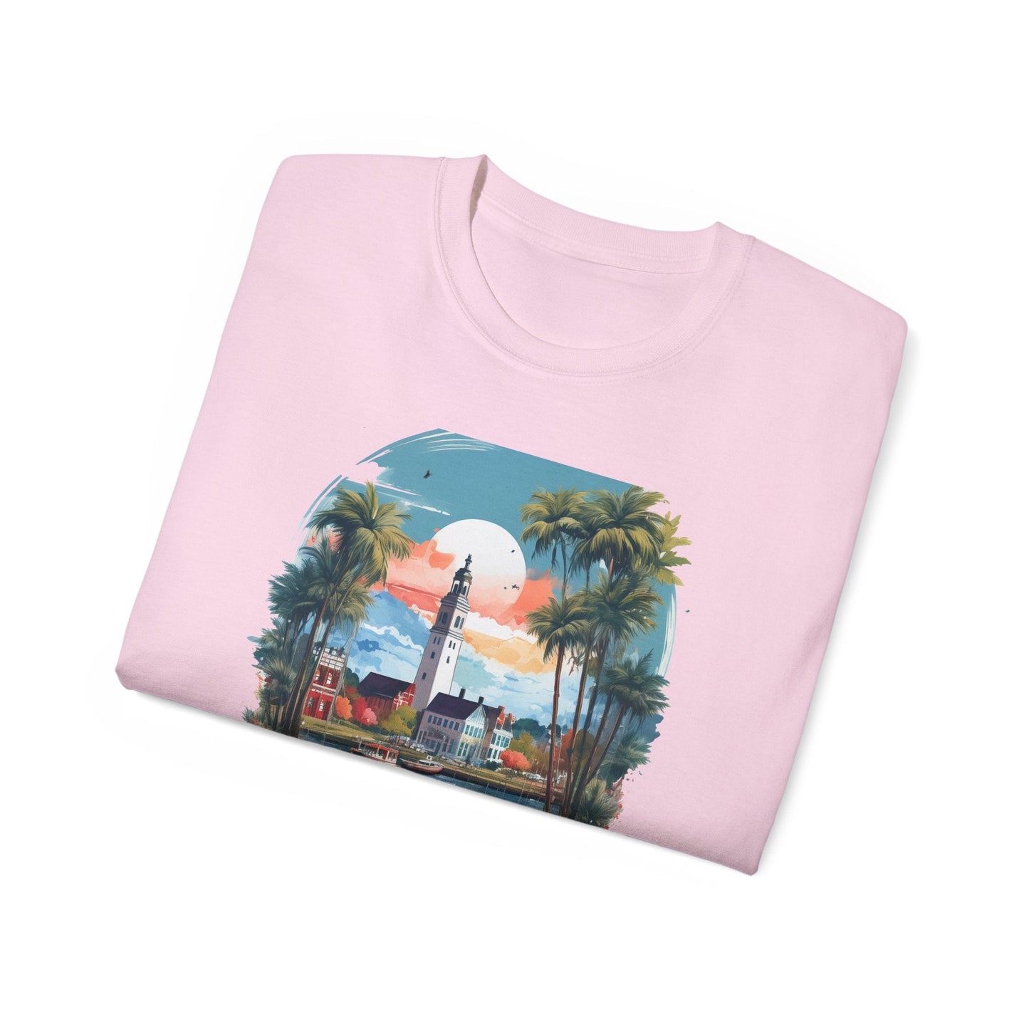 Delaware Graphic Unisex Cotton T‑Shirt 2