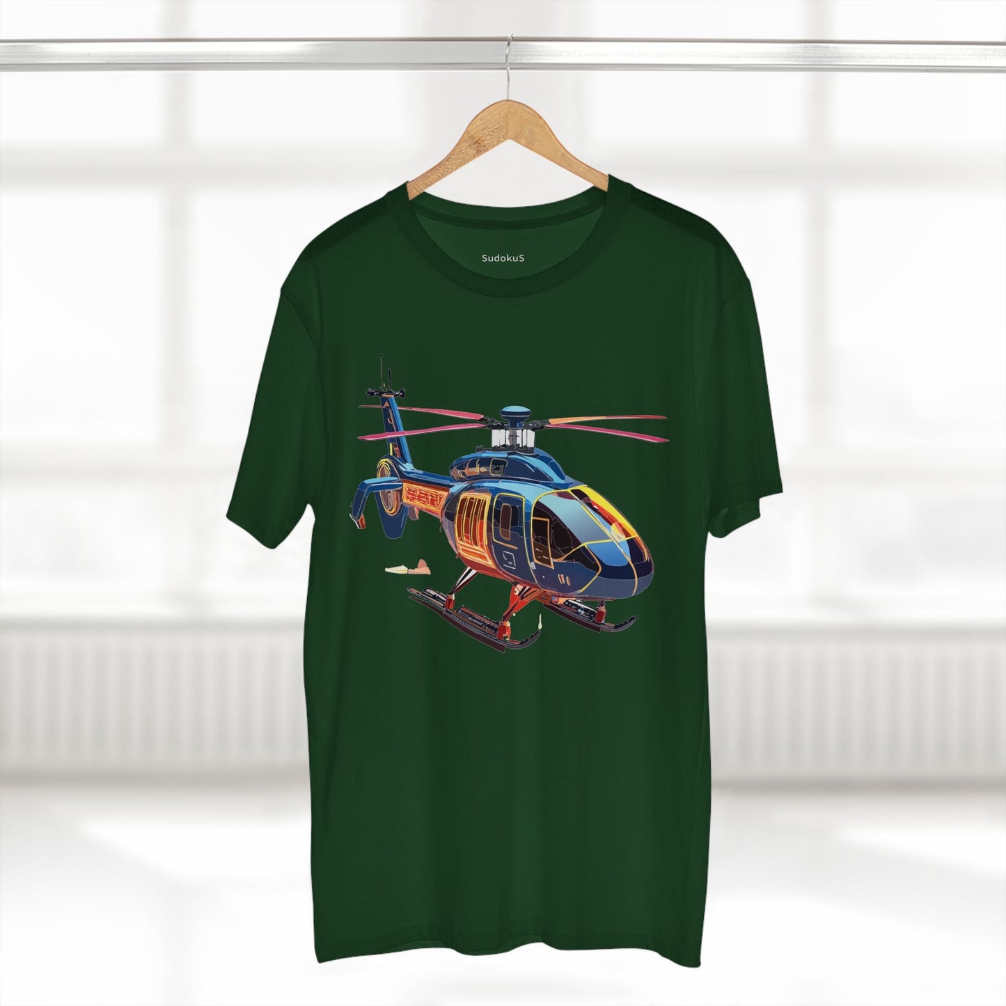 Chopper Graphic Unisex 100 Cotton Staple Tee 8