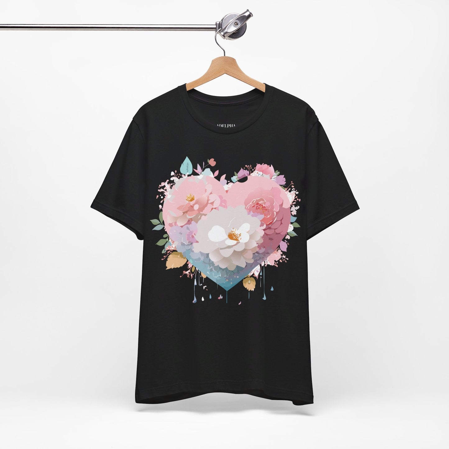 Valentine Graphic Tee Unisex Adelpha Vintage Inspired Art Shirt For Everyday Wear