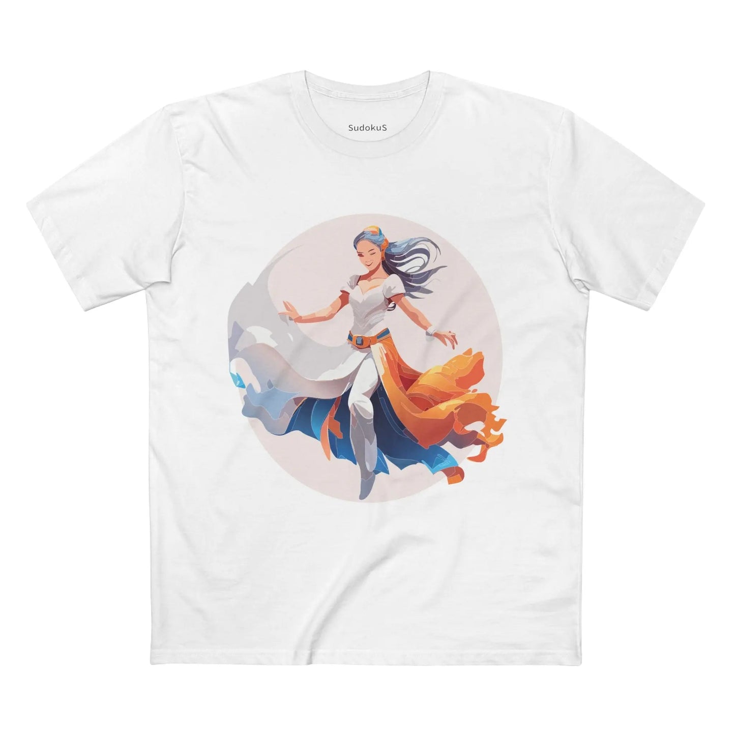 Dancer Graphic Unisex 100 Cotton Staple Tee 13