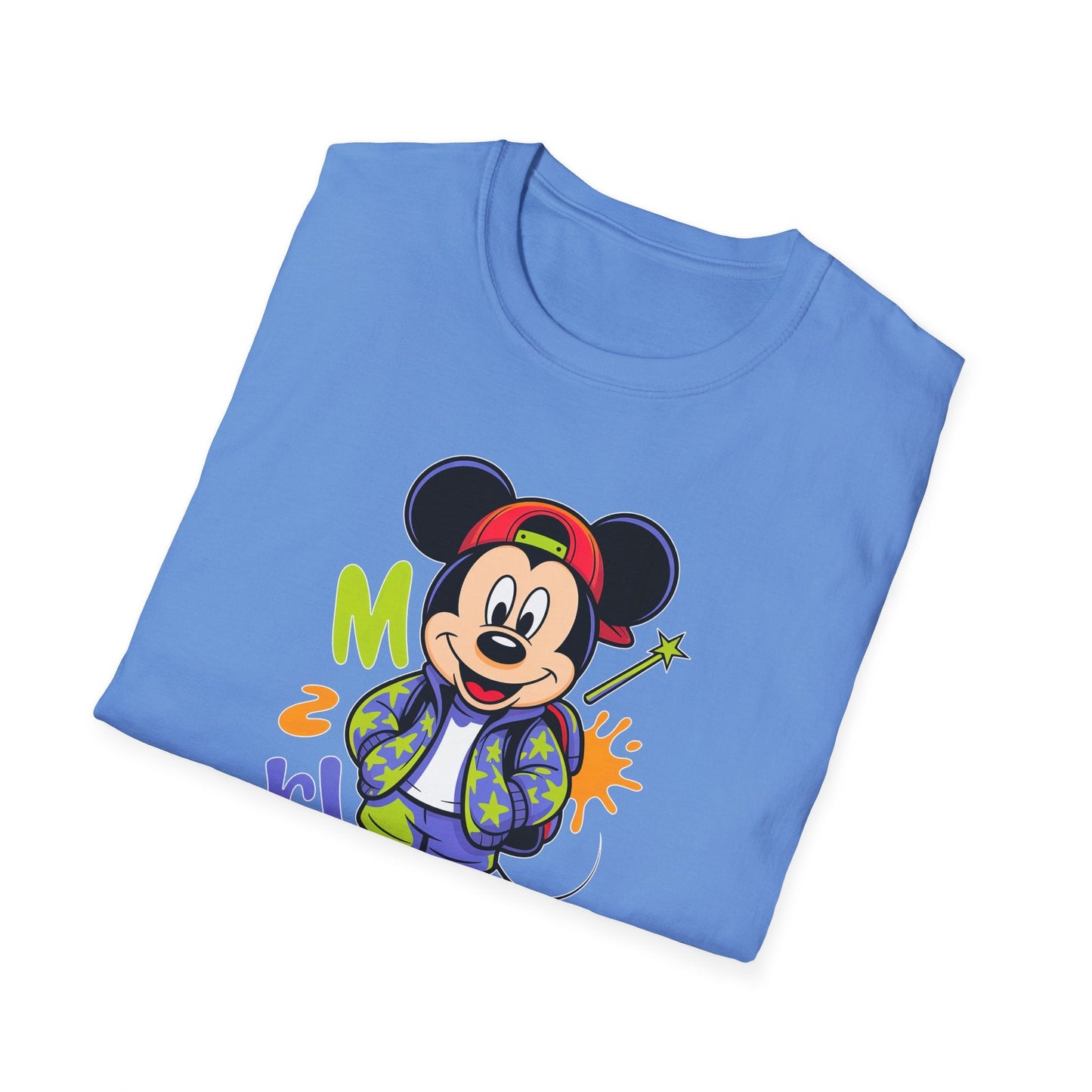 Cartoon T Shirt With Animation Design Unisex Gildan Softstyle 64000 Tee For Funny Animals