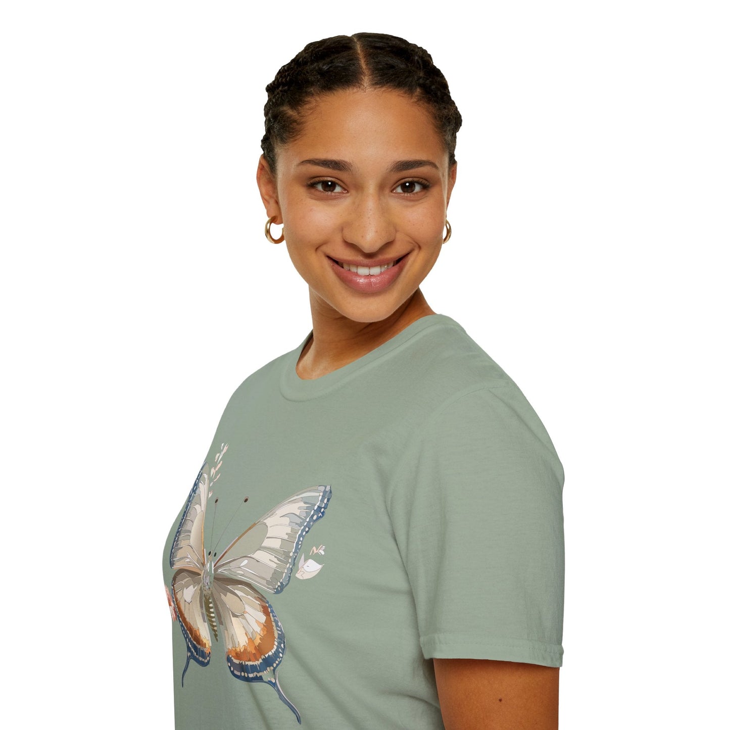 Butterfly Shirt Unisex Softstyle T Shirt Gildan 64000 Monarch Butterfly Tee Everyday Comfort