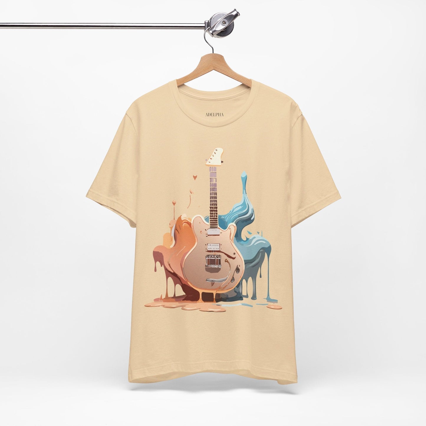 Music Graphic Tee Unisex Jersey Short Sleeve Adelpha Vintage Inspired Artwork Premium Design