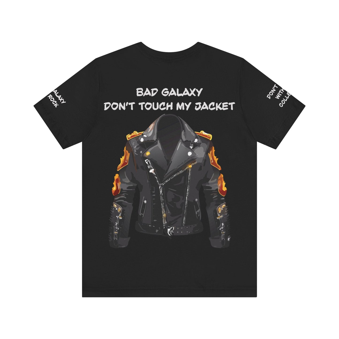 Punk Rock Tee Shirt From Bad Galaxy Made To Order 100 Percent Cotton Eco Friendly Inks