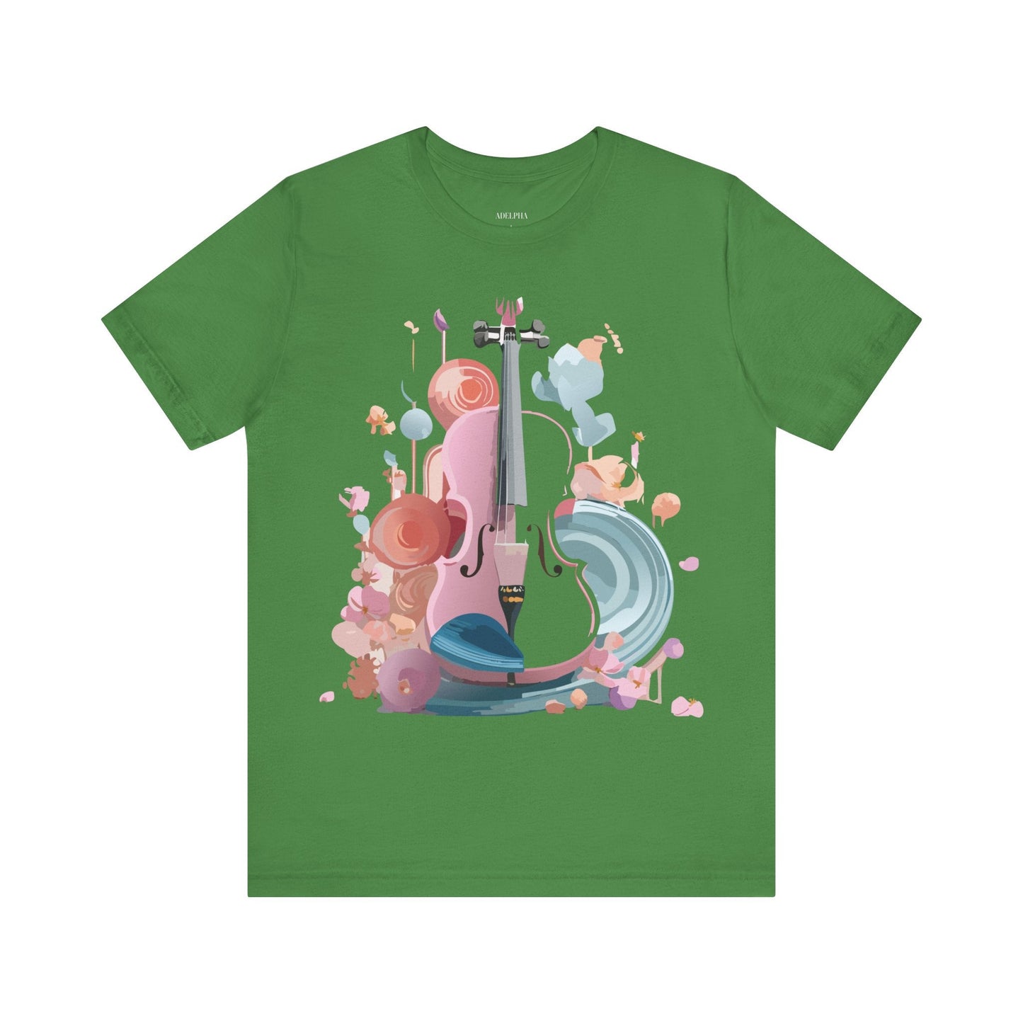 Adelpha Music Graphic T Shirt Unisex Short Sleeve Tee Vintage Inspired Artwork Edition