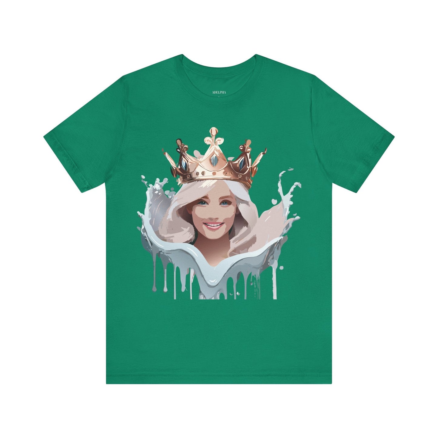 Queen Graphic T Shirt Unisex Vintage Art Tee From Adelpha With Original Artwork Details