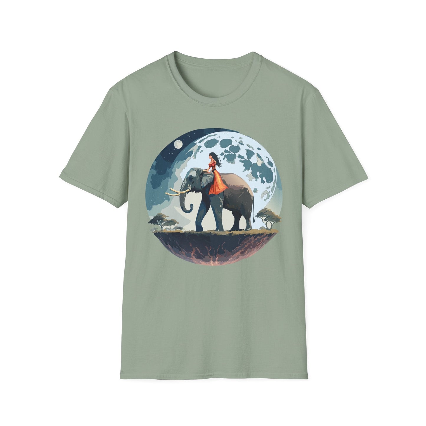 Womens Graphic T Shirt Art Design Tee SoftStyle Gildan 64000 100 Percent Ring Spun Cotton Comfort