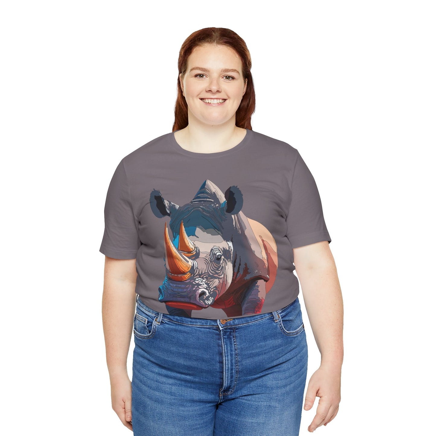 Unisex Animal Shirt Tee With Art Design Wild Animals Gildan Softstyle 64000 Graphic Tee