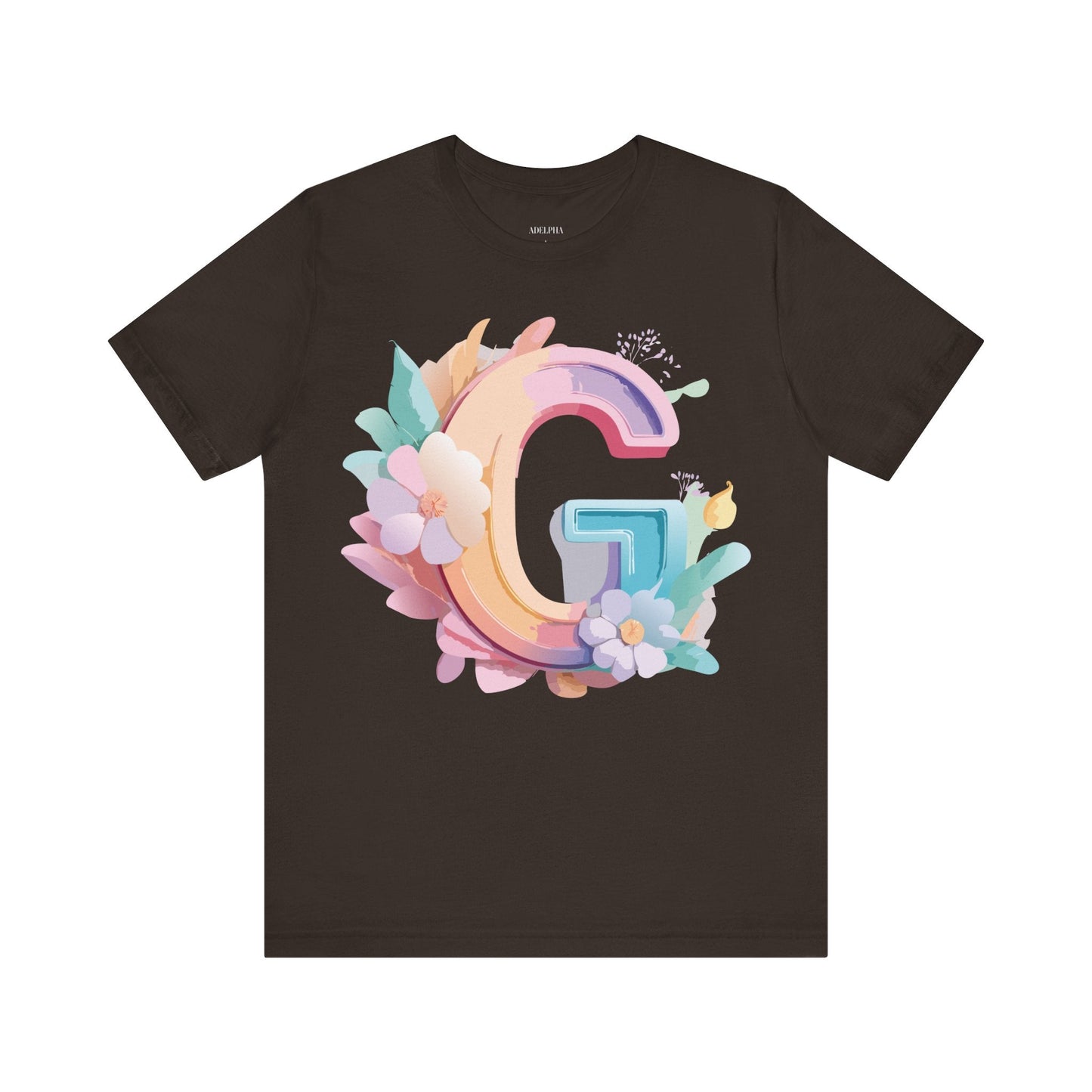 Letter G Shirt Unisex Graphic Tee by Adelpha Vintage Inspired Artwork for Everyday Style