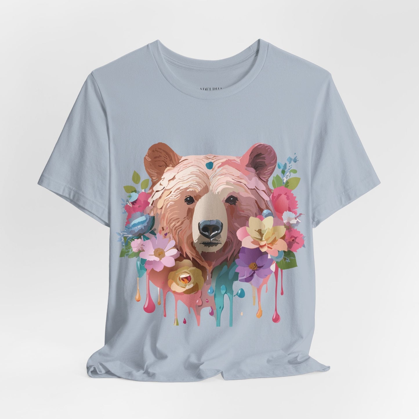 Bear Shirt Graphic Tee Unisex Jersey Short Sleeve Vintage Inspired Adelpha
