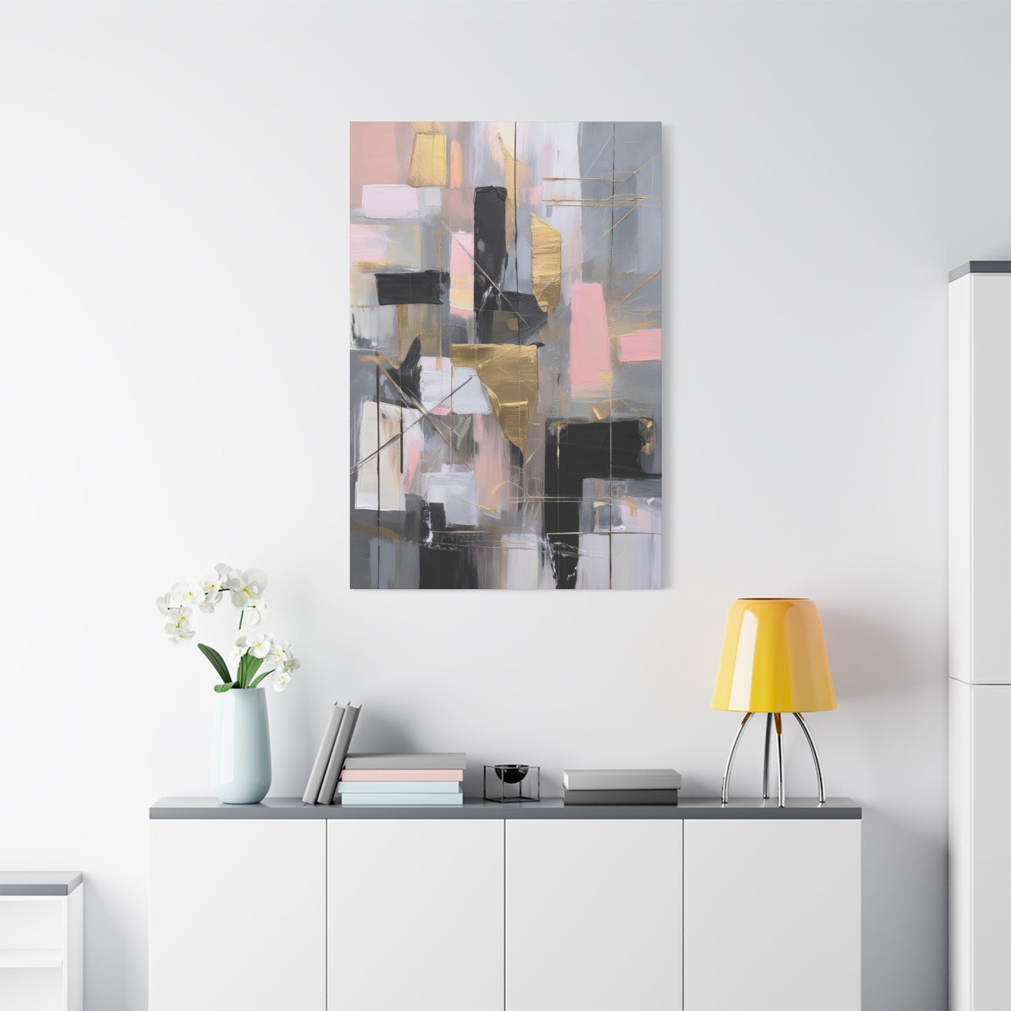 Abstract Oil Painting Print Canvas 20x24,20x30,24x30 24x32,24x36,30x40 32x48,36x48,40x60 Pine-Wood Inner Frame ABS-212