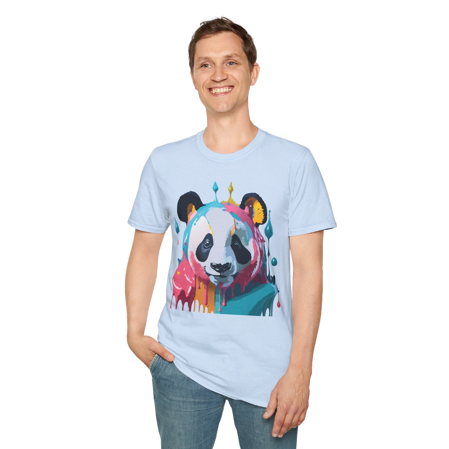 Panda Shirt Unisex T Shirt Panda Lover Gift Gildan Softstyle Tee 100 Percent Cotton