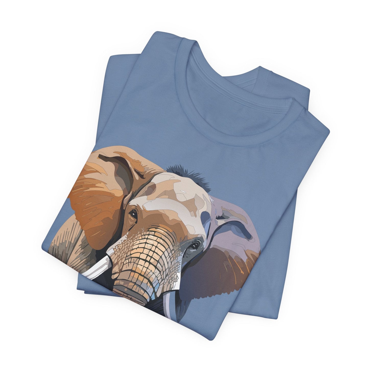 Unisex Animal Art Design Tee Shirt With Wildlife Animals Short Sleeve Everyday Comfort