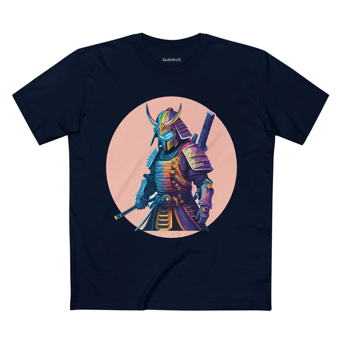 Samurai Graphic Unisex 100 Cotton Staple Tee 16