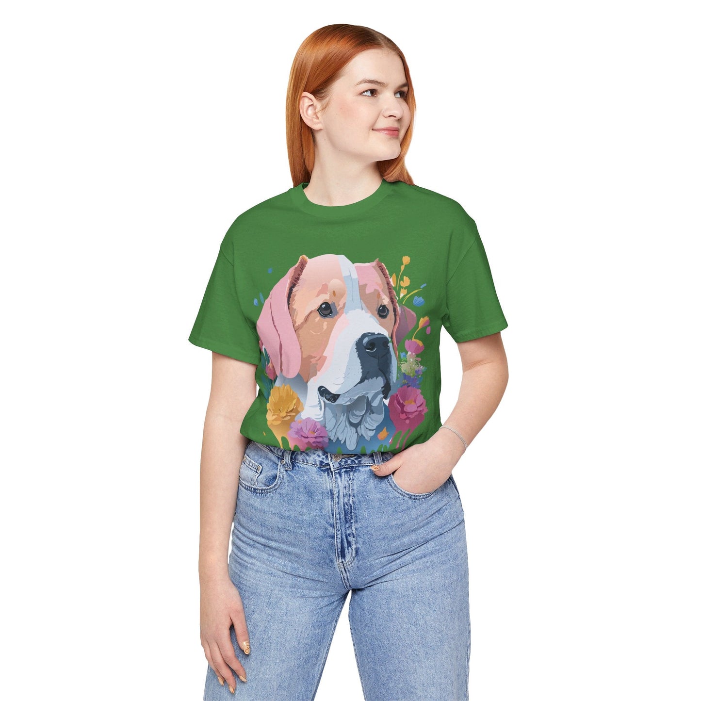 Dog Graphic Unisex 100 Cotton T-Shirt 9