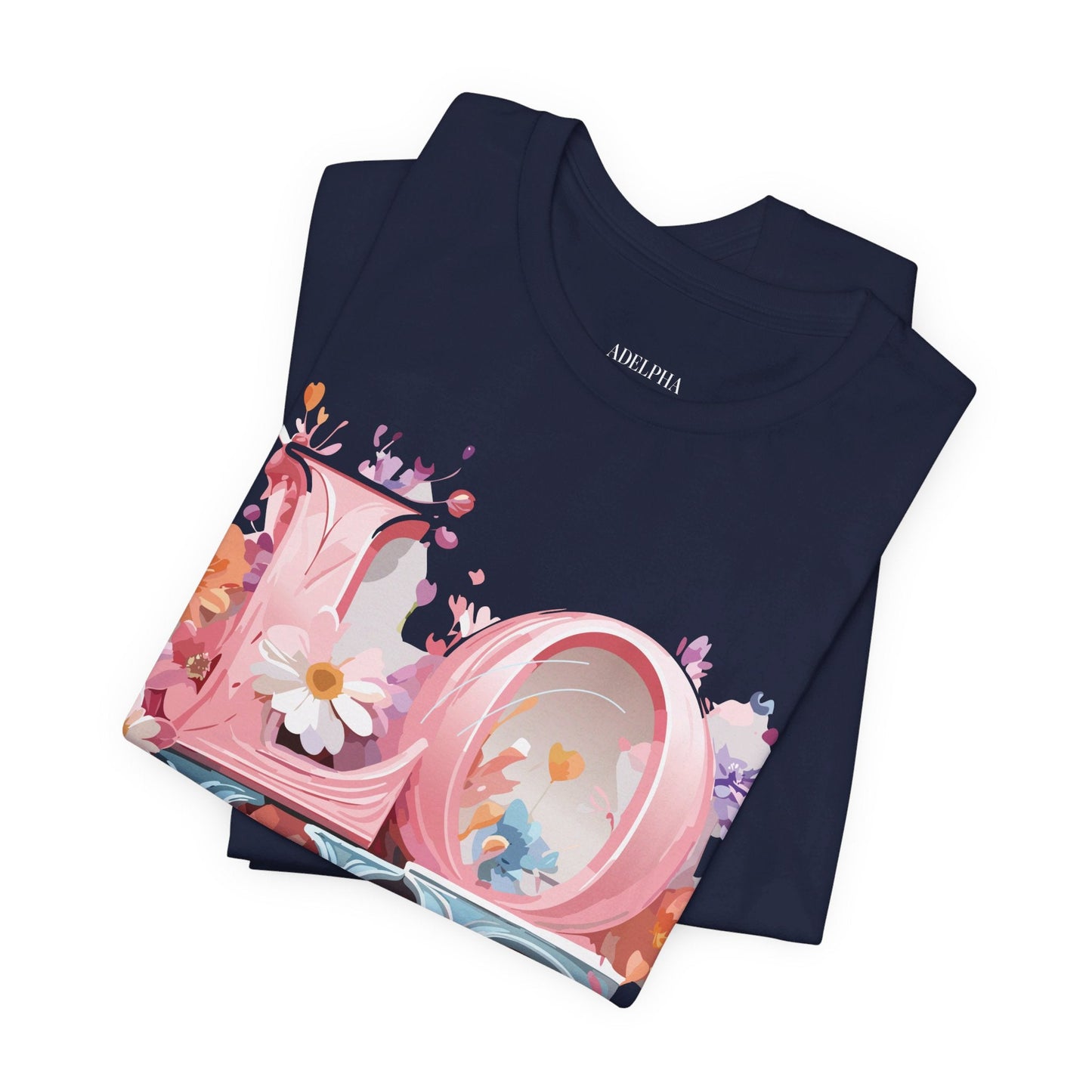 Adelpha Graphic Tee Unisex Jersey Short Sleeve Vintage Inspired Artwork Valentine Shirt