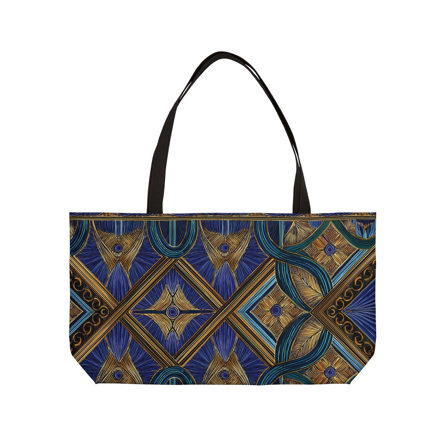 Ornament Print Big Bag High-Quality 100% Spun Poly 24x13 Canvas Art Bag OR-54