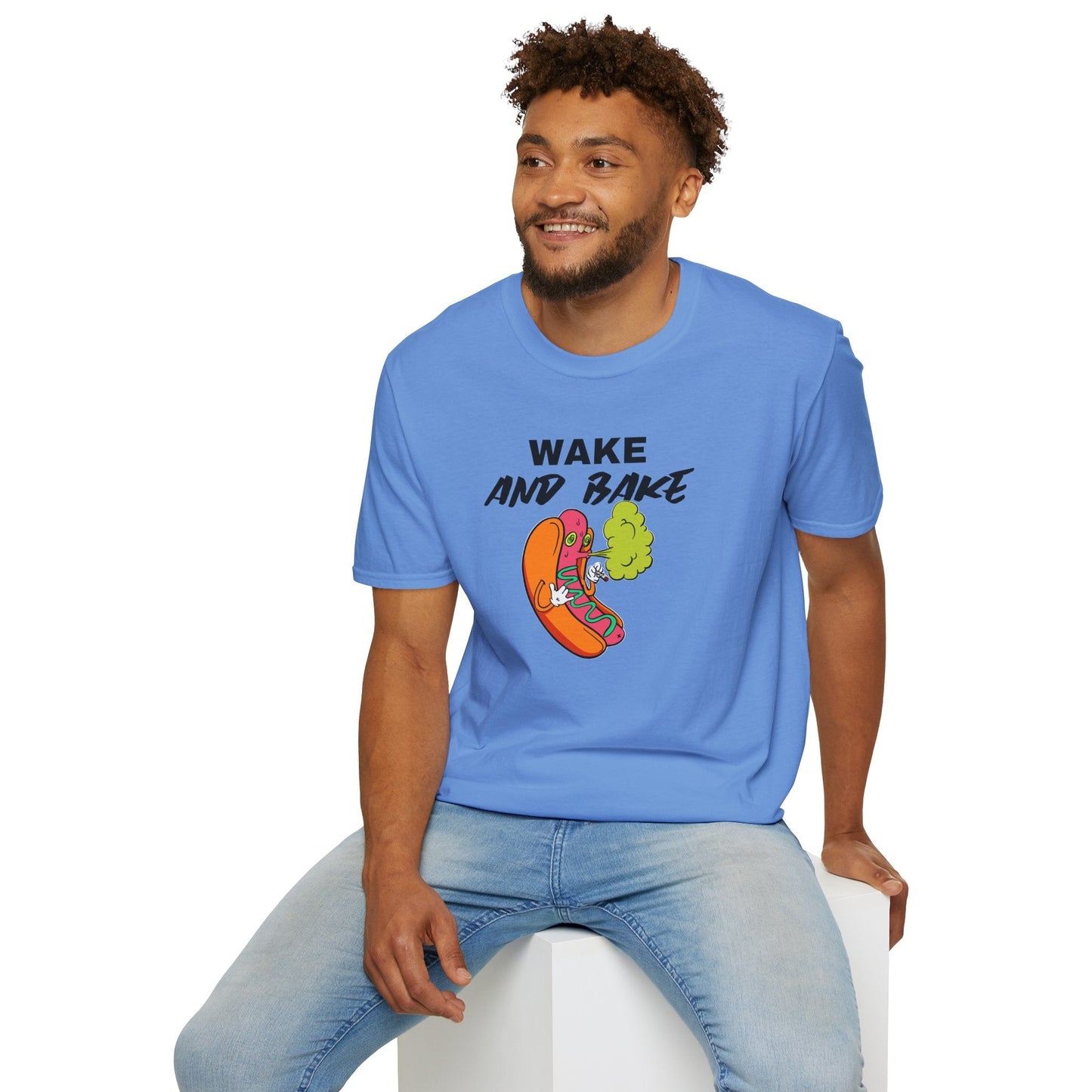 Funny Food T Shirts Unisex Softstyle Tee With Art Design Gildan 64000 100 Percent Ring Spun Cotton
