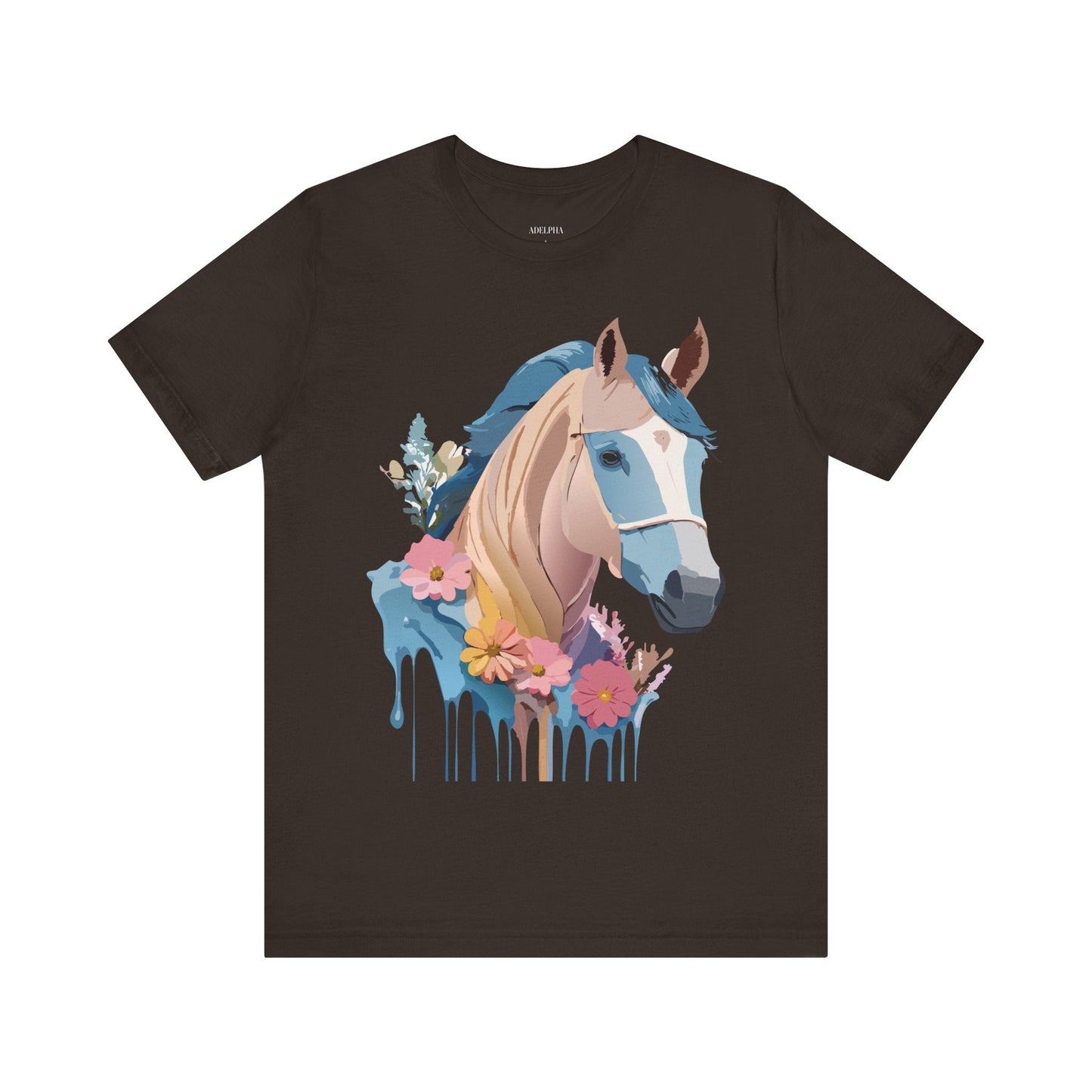 Horse Graphic Unisex 100 Cotton Vintage Animal Art T-Shirt 12